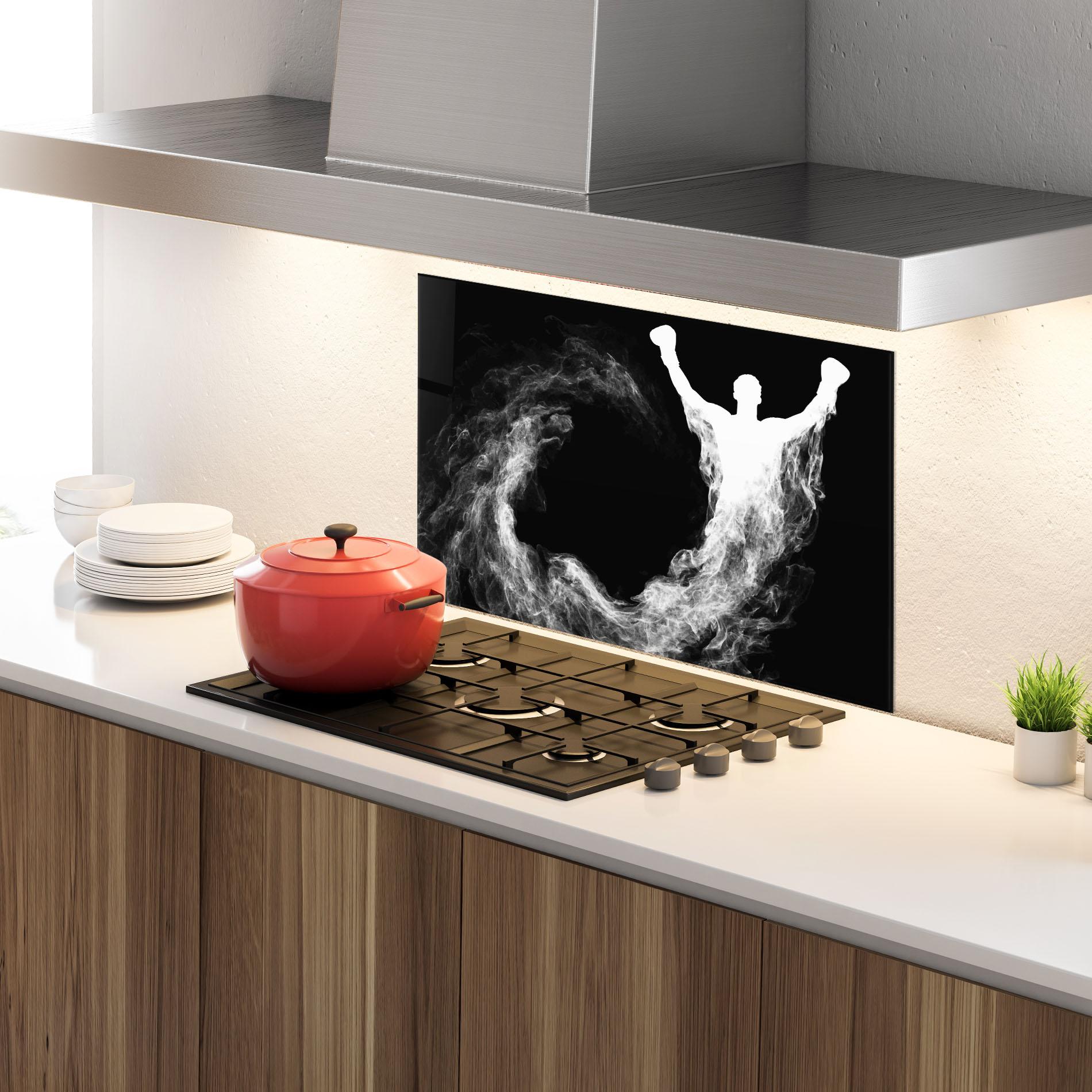 Panou Sticla Bucatarie Box White Smoke mockup 4