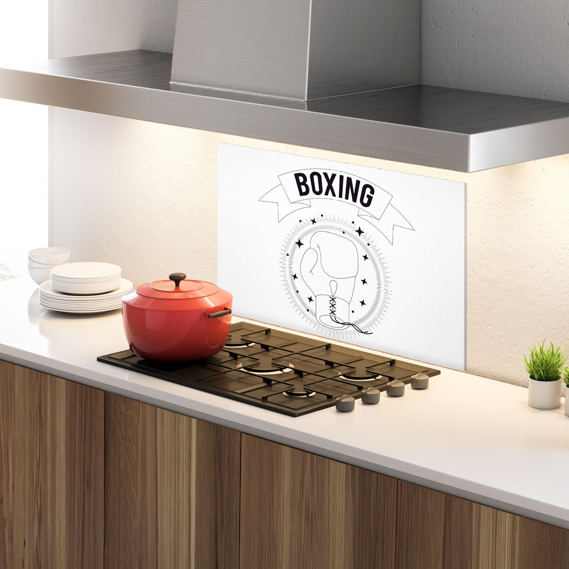 Panou Sticla Bucatarie Boxing Line mockup 4