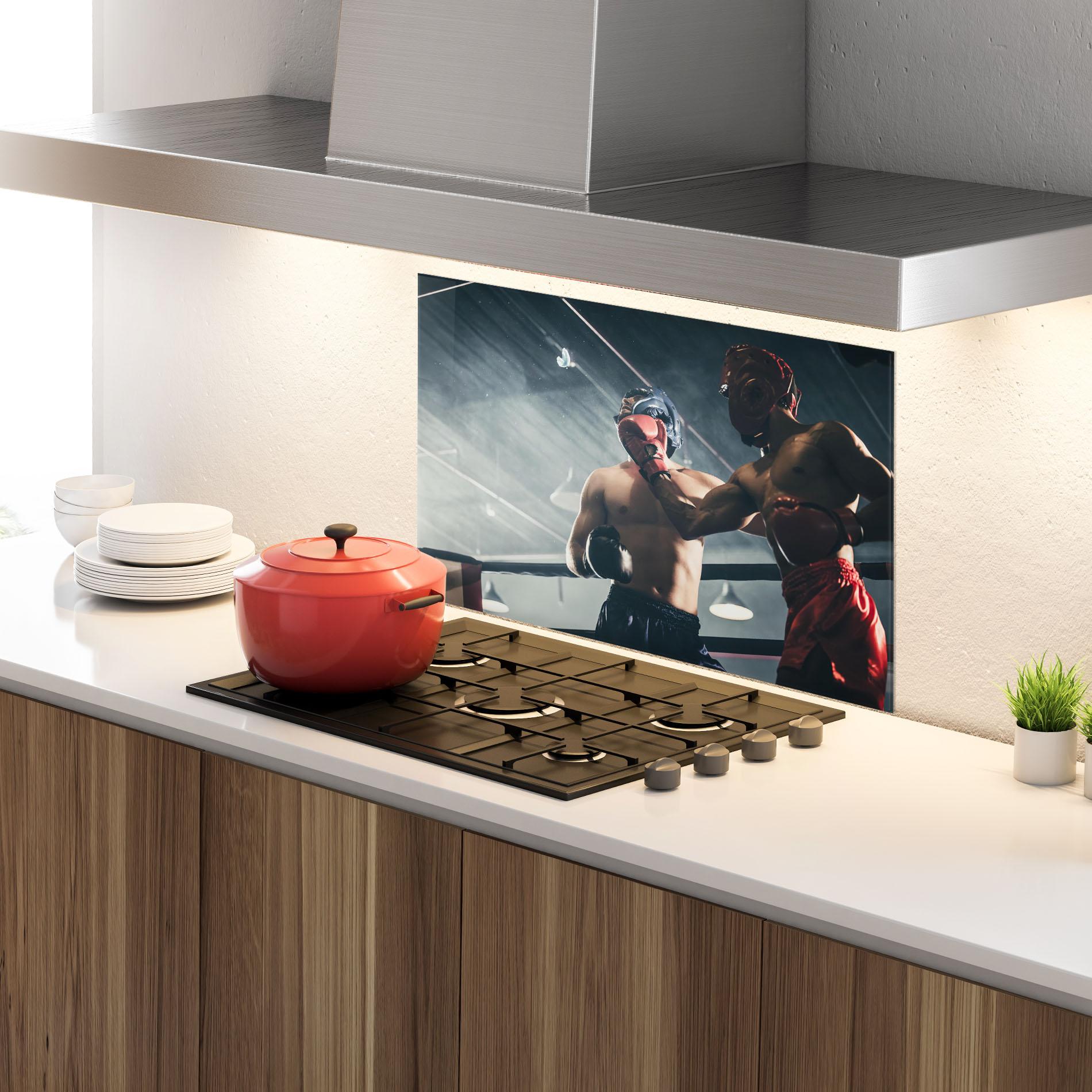 Panou Sticla Bucatarie Knockout King mockup 4