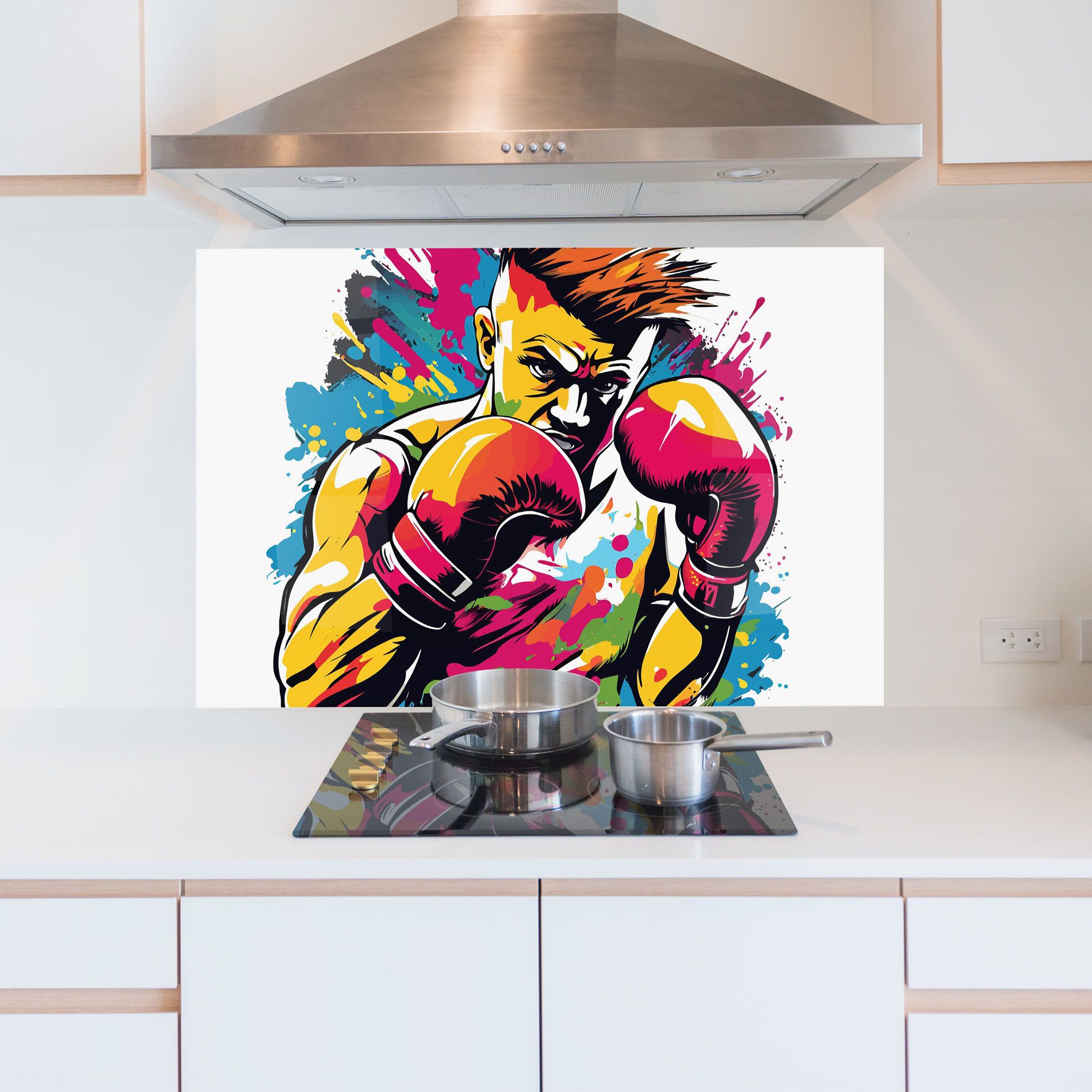 Boxing Illustration mockup 5