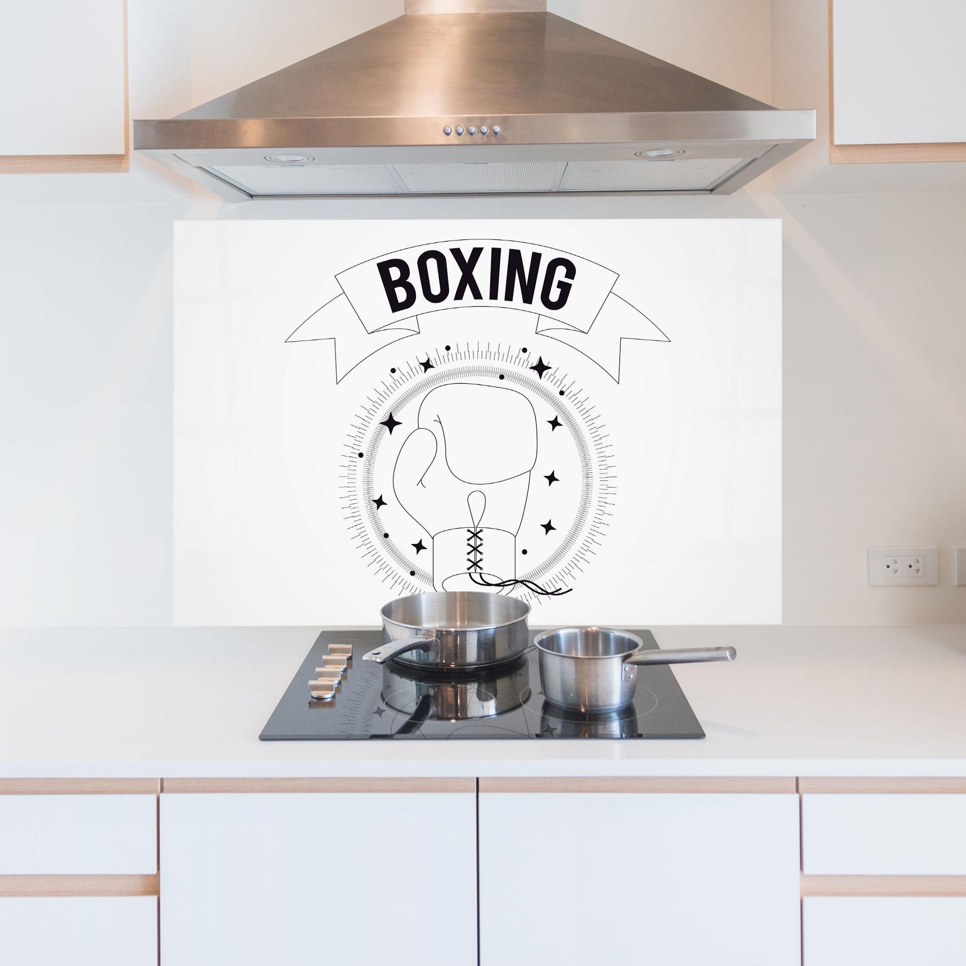 Panou Sticla Bucatarie Boxing Line mockup 5
