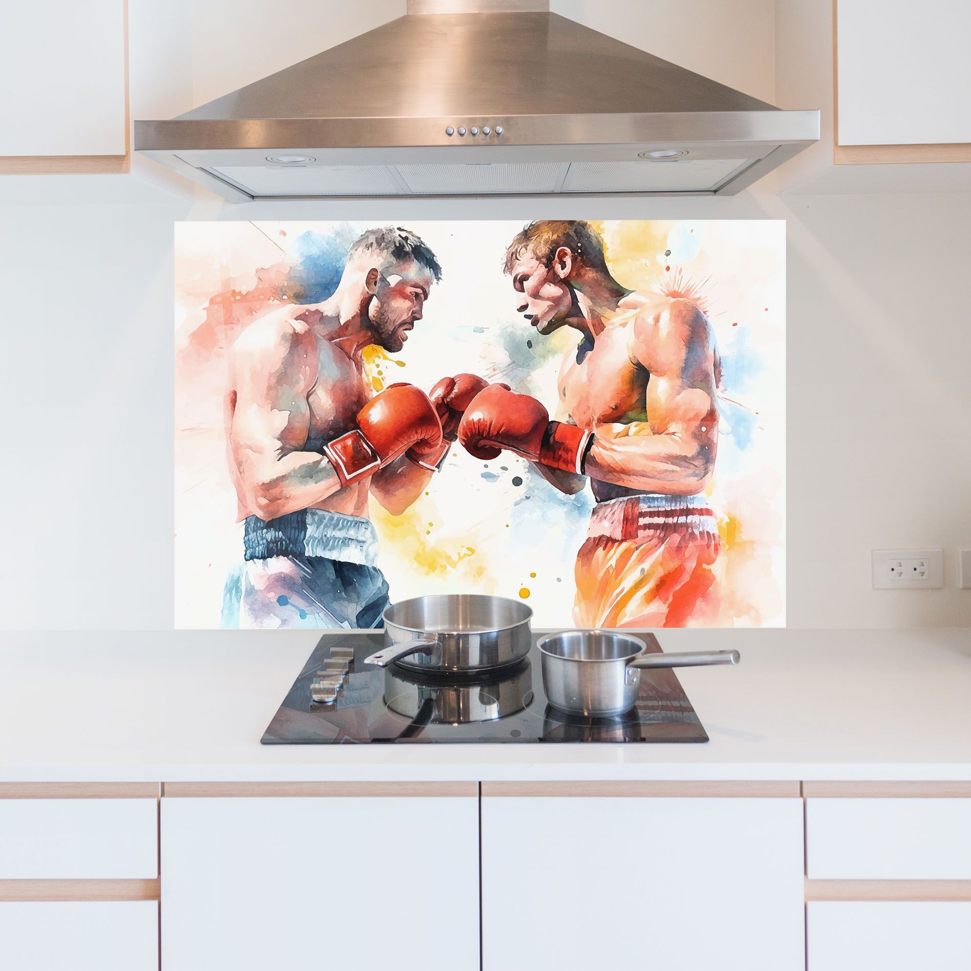 Boxing Match Art mockup 5