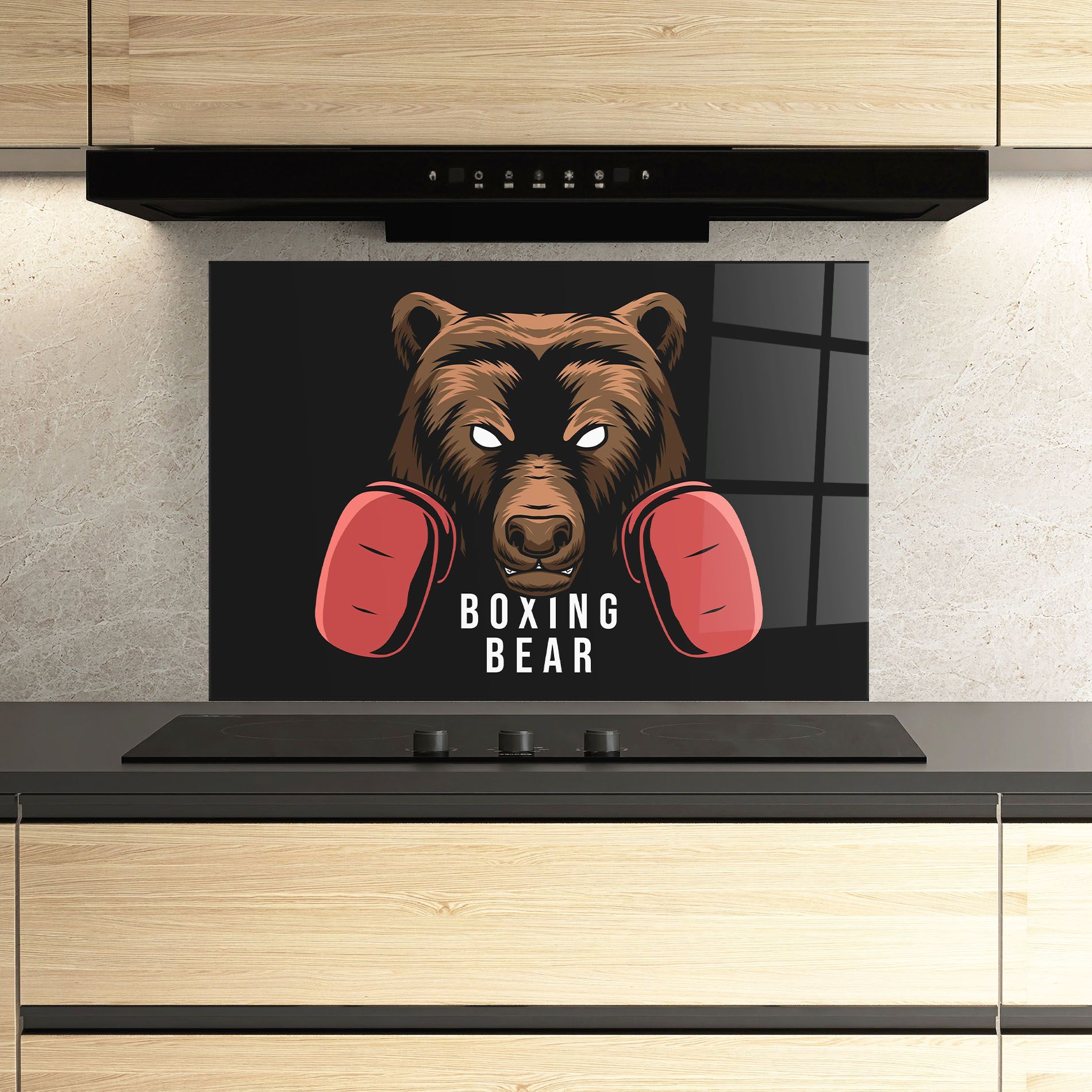 Boxing Bear mockup 3