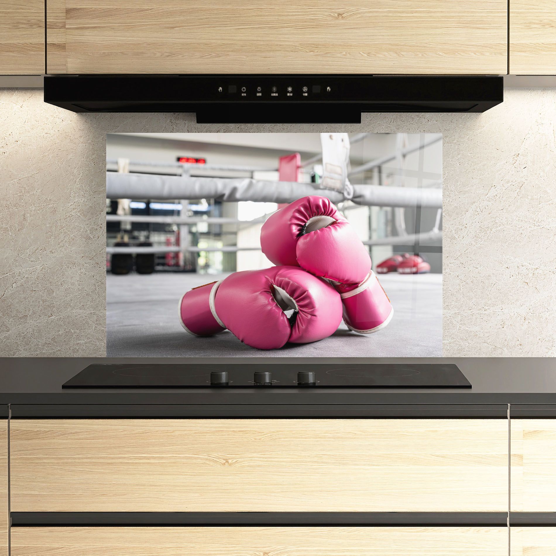 Pink Boxing Gloves mockup 3