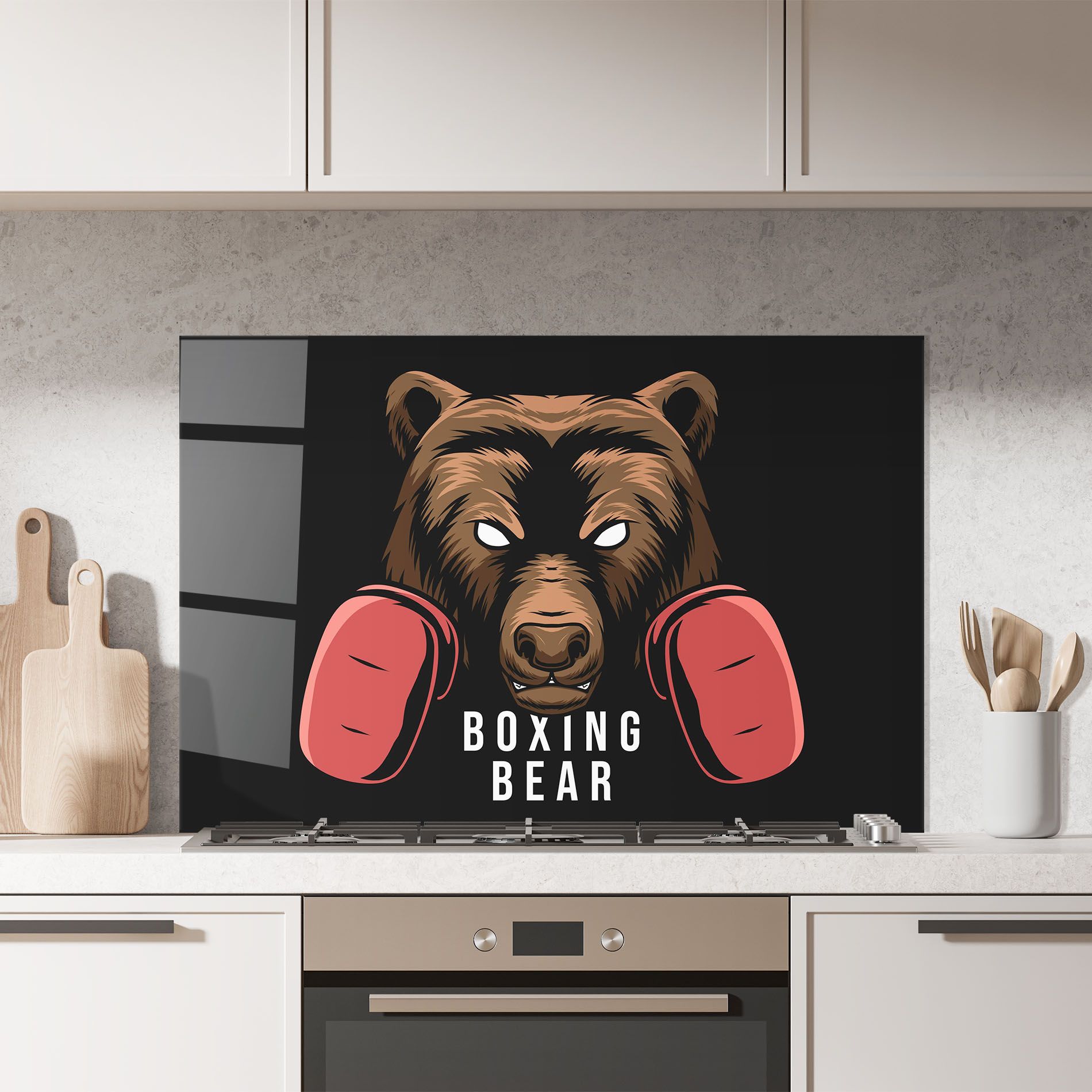 Boxing Bear mockup 7