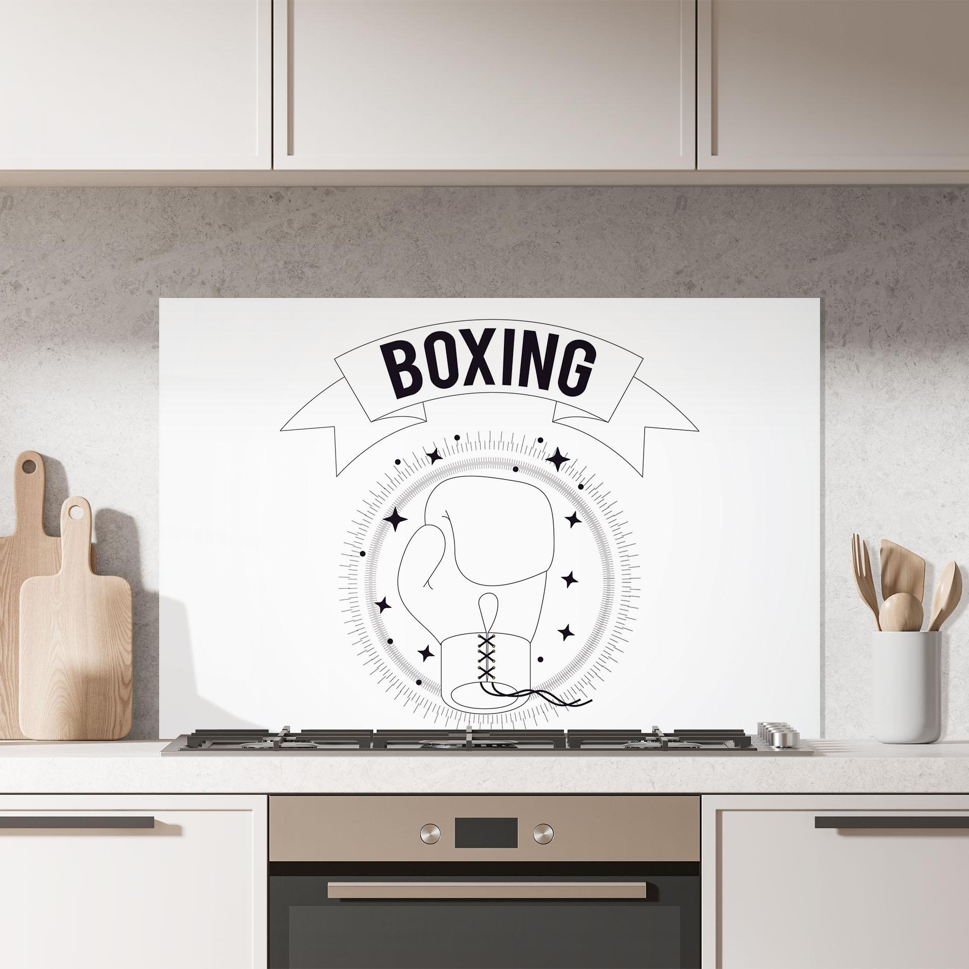 Panou Sticla Bucatarie Boxing Line mockup 7