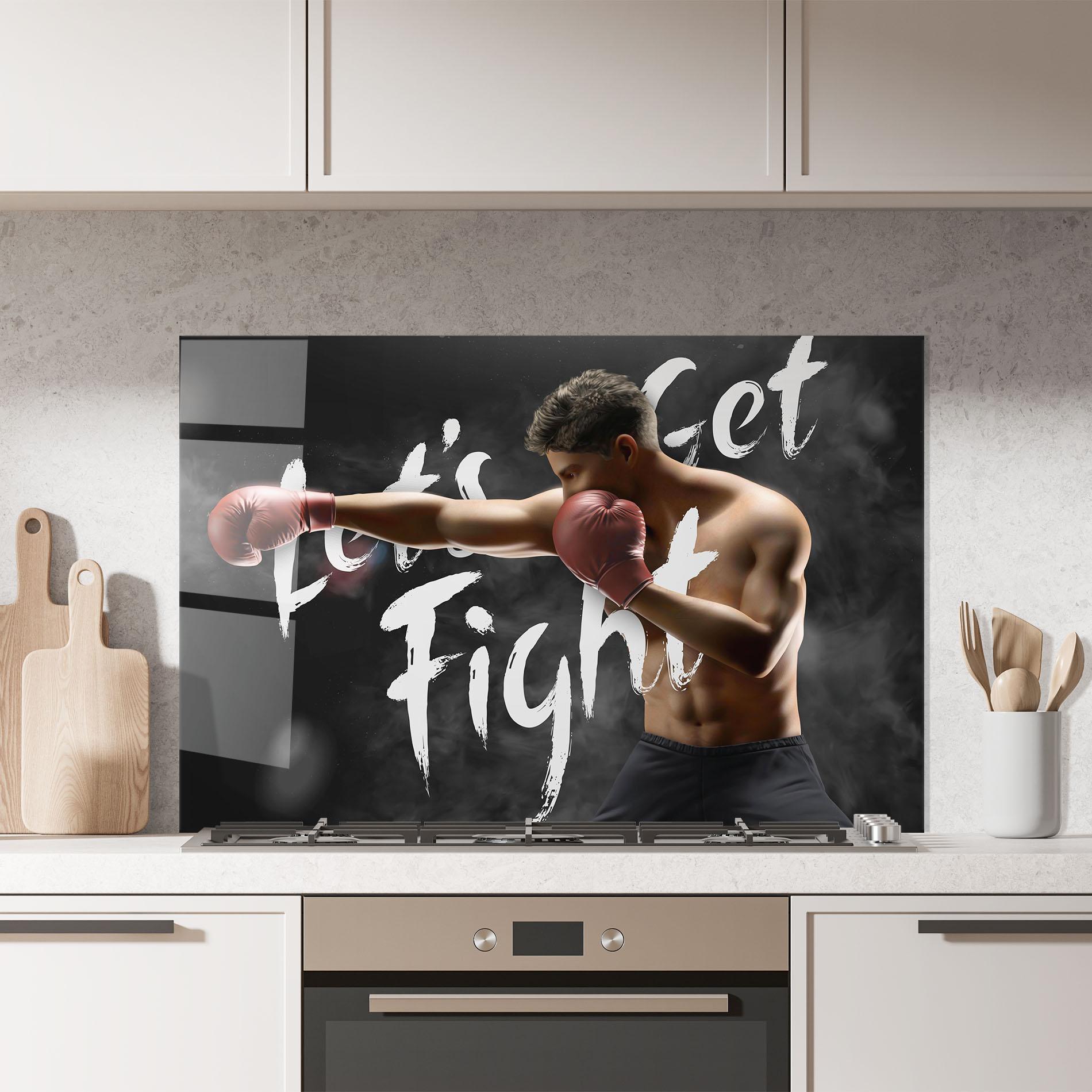 Panou Sticla Bucatarie Lets Get Fight mockup 7