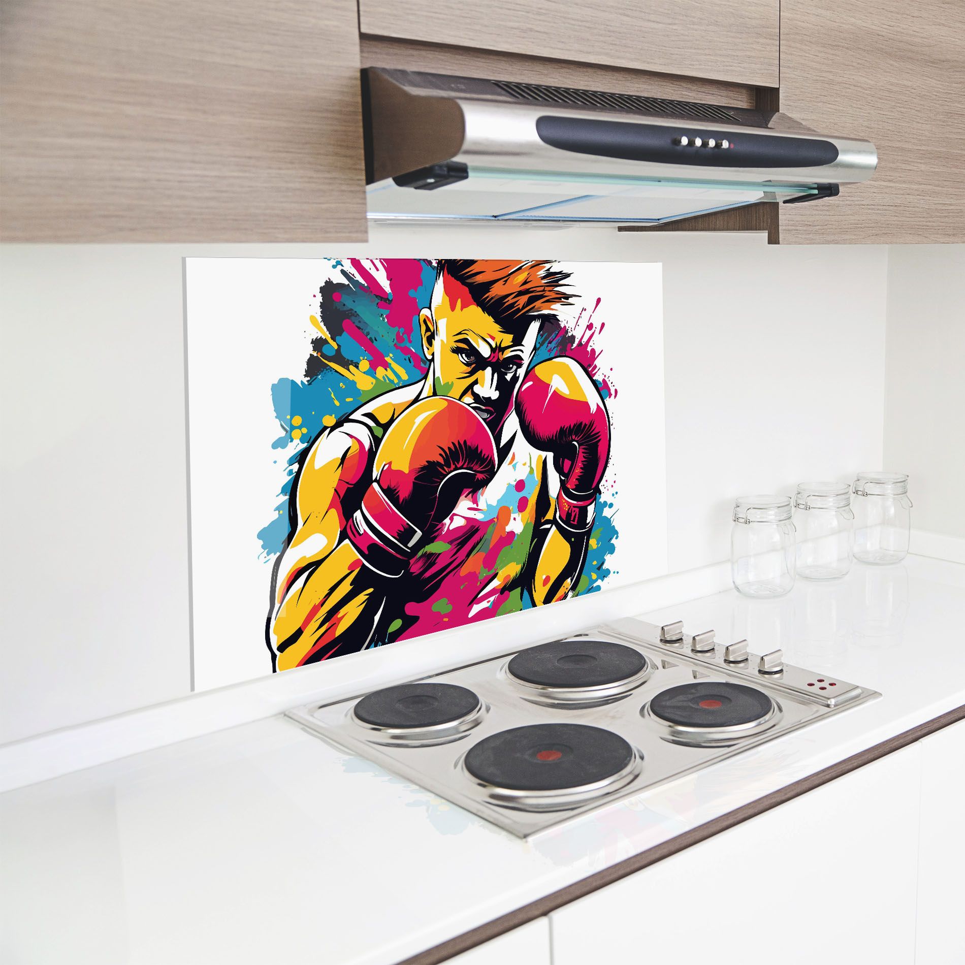 Boxing Illustration mockup 8