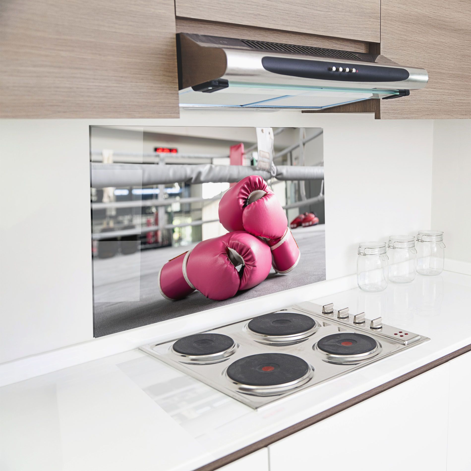 Pink Boxing Gloves mockup 8