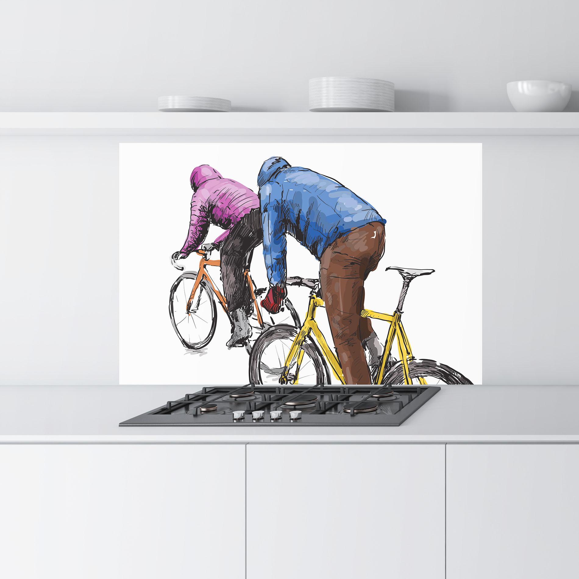 Panou Sticla Bucatarie Bike Trip mockup 9