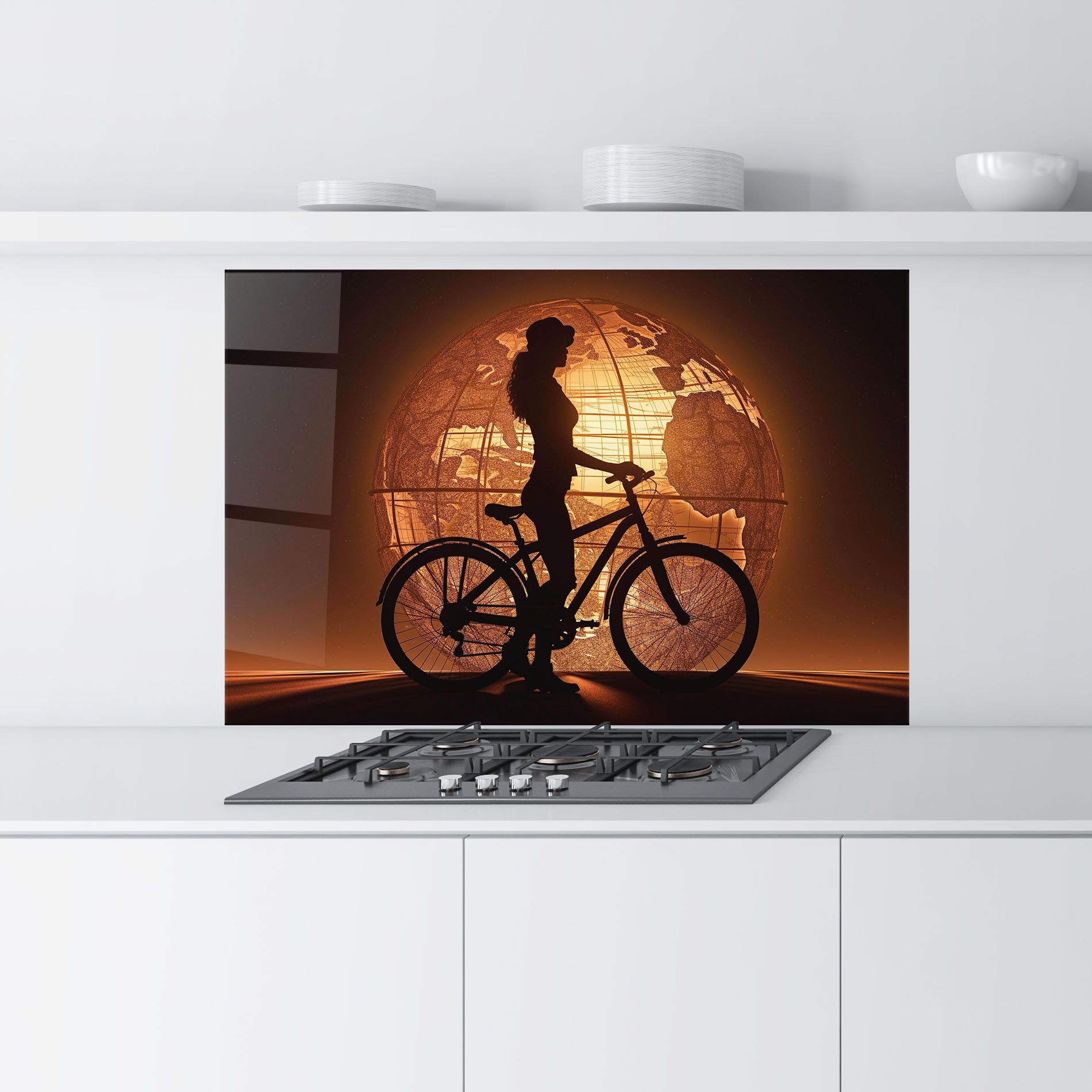 Globe Bike Shilouette mockup 9