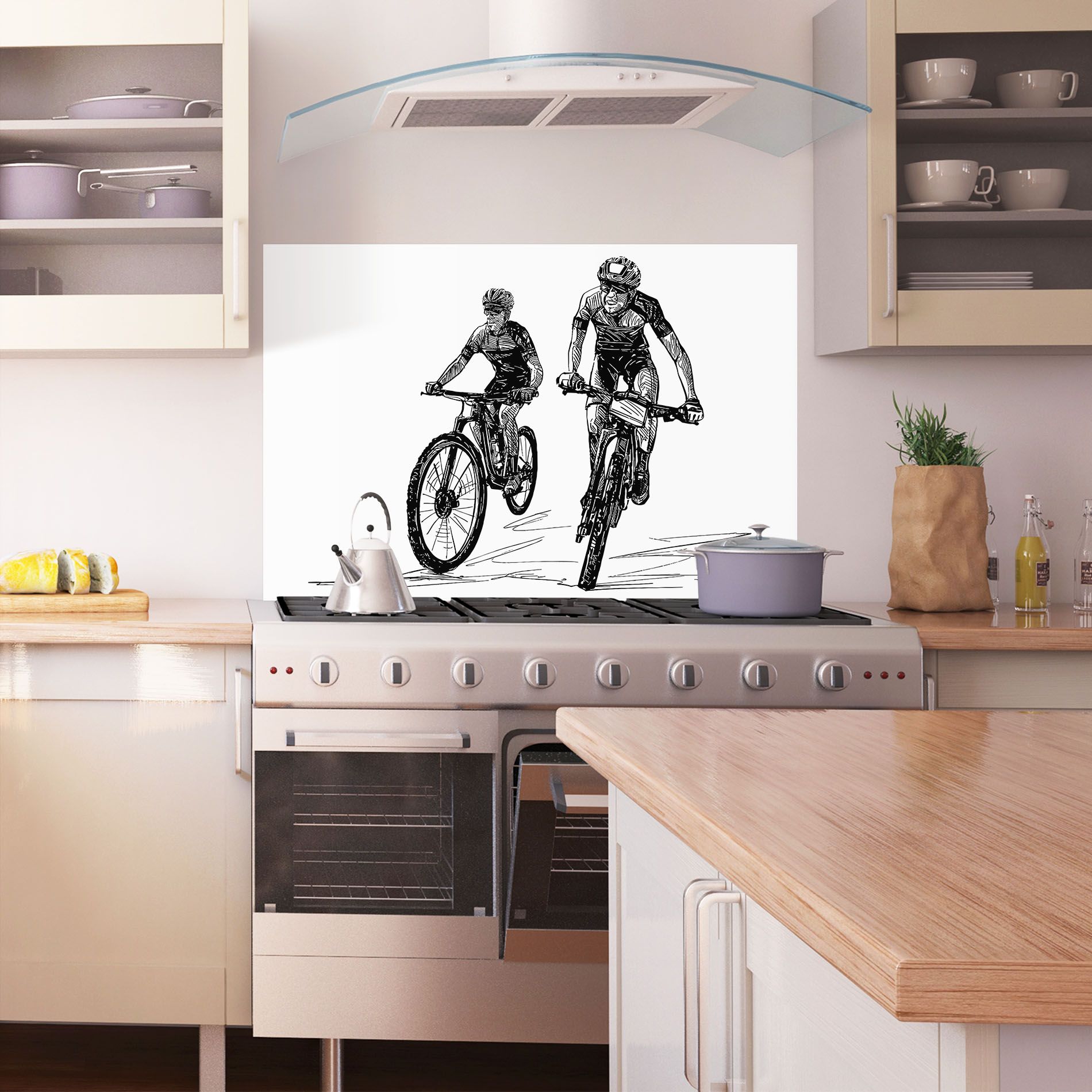 Bike Couple Line mockup 1