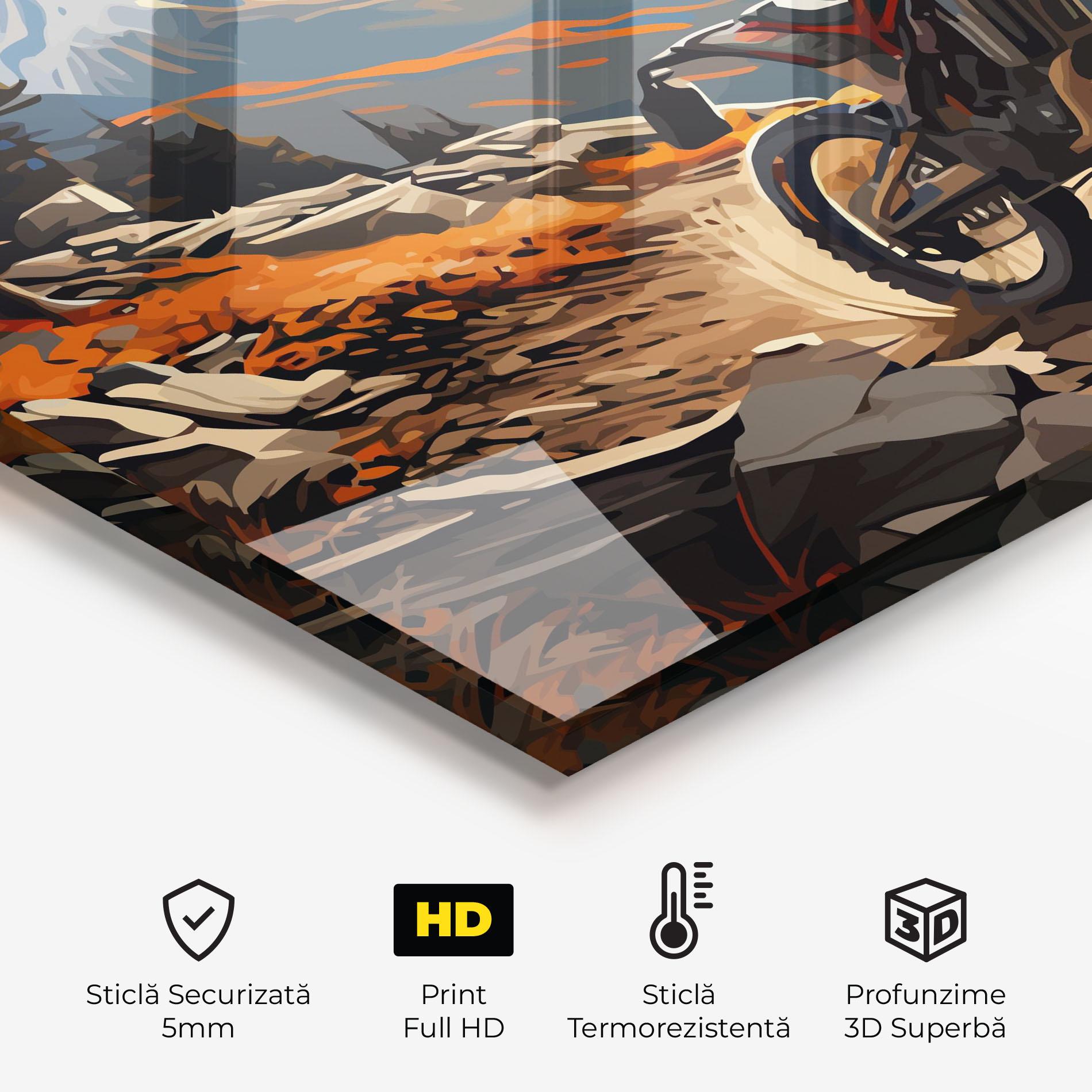 Panou Sticla Bucatarie Bike Mountain mockup 2