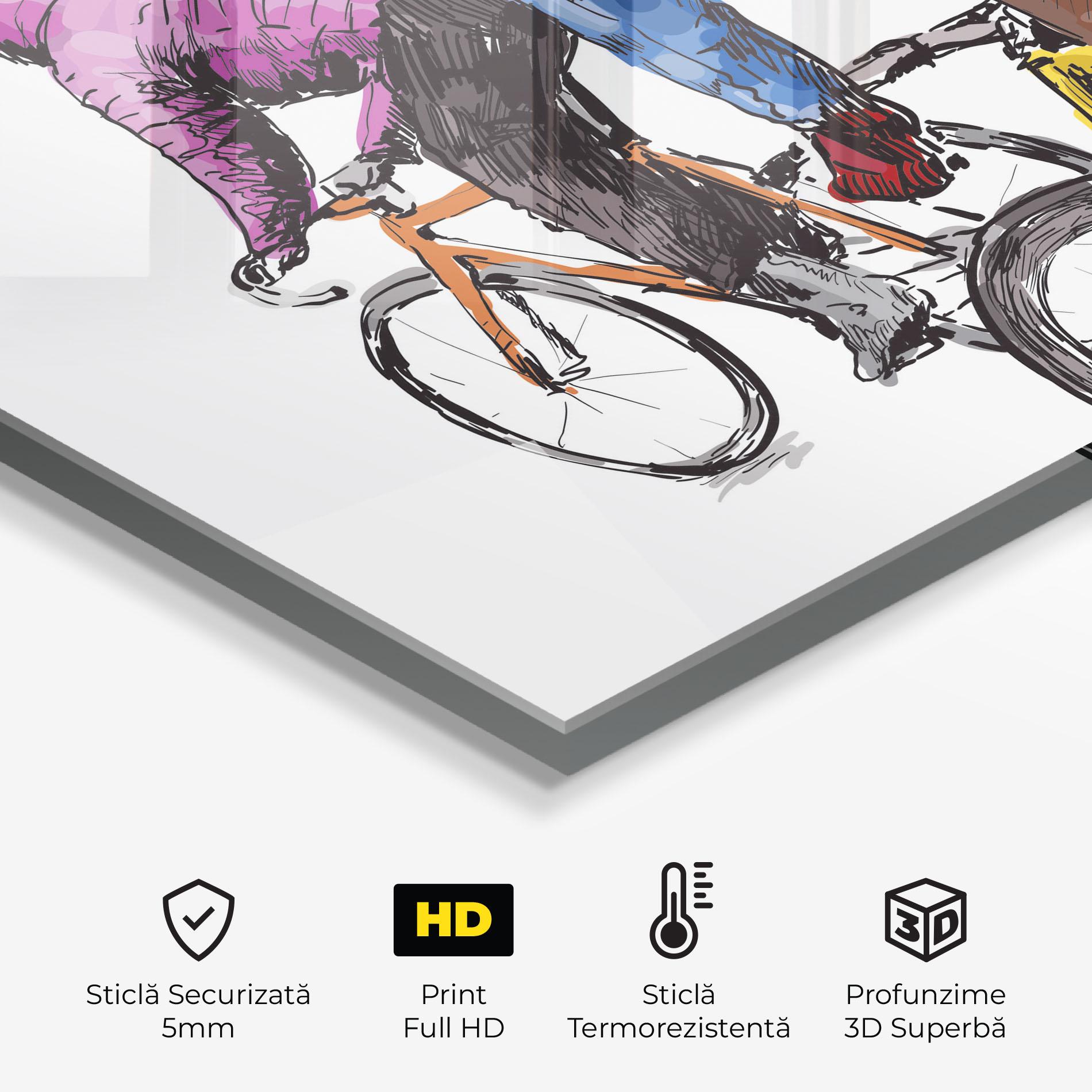 Panou Sticla Bucatarie Bike Trip mockup 2