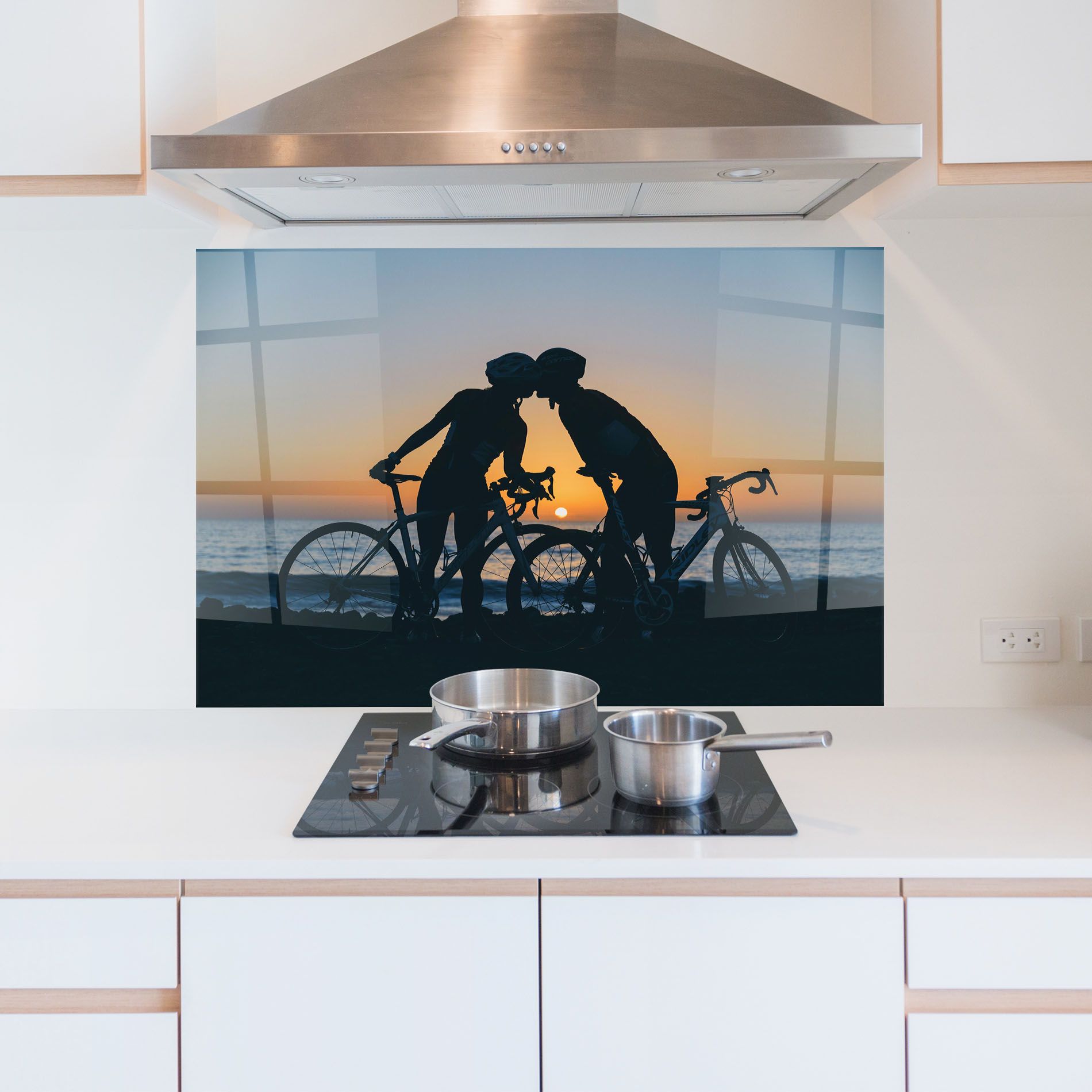 Bike Couple Kissing mockup 5
