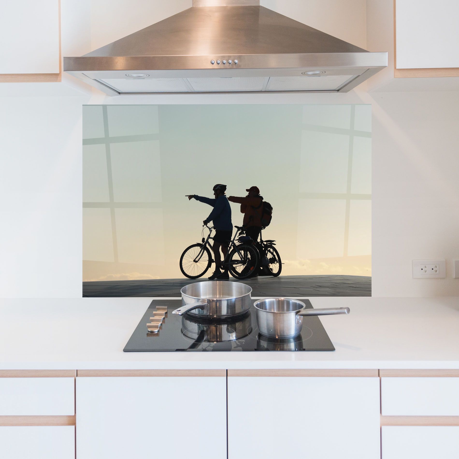 Bike Pointing Shilouette mockup 5