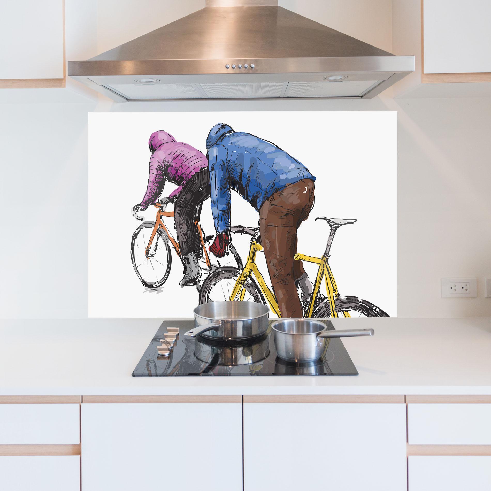 Panou Sticla Bucatarie Bike Trip mockup 5