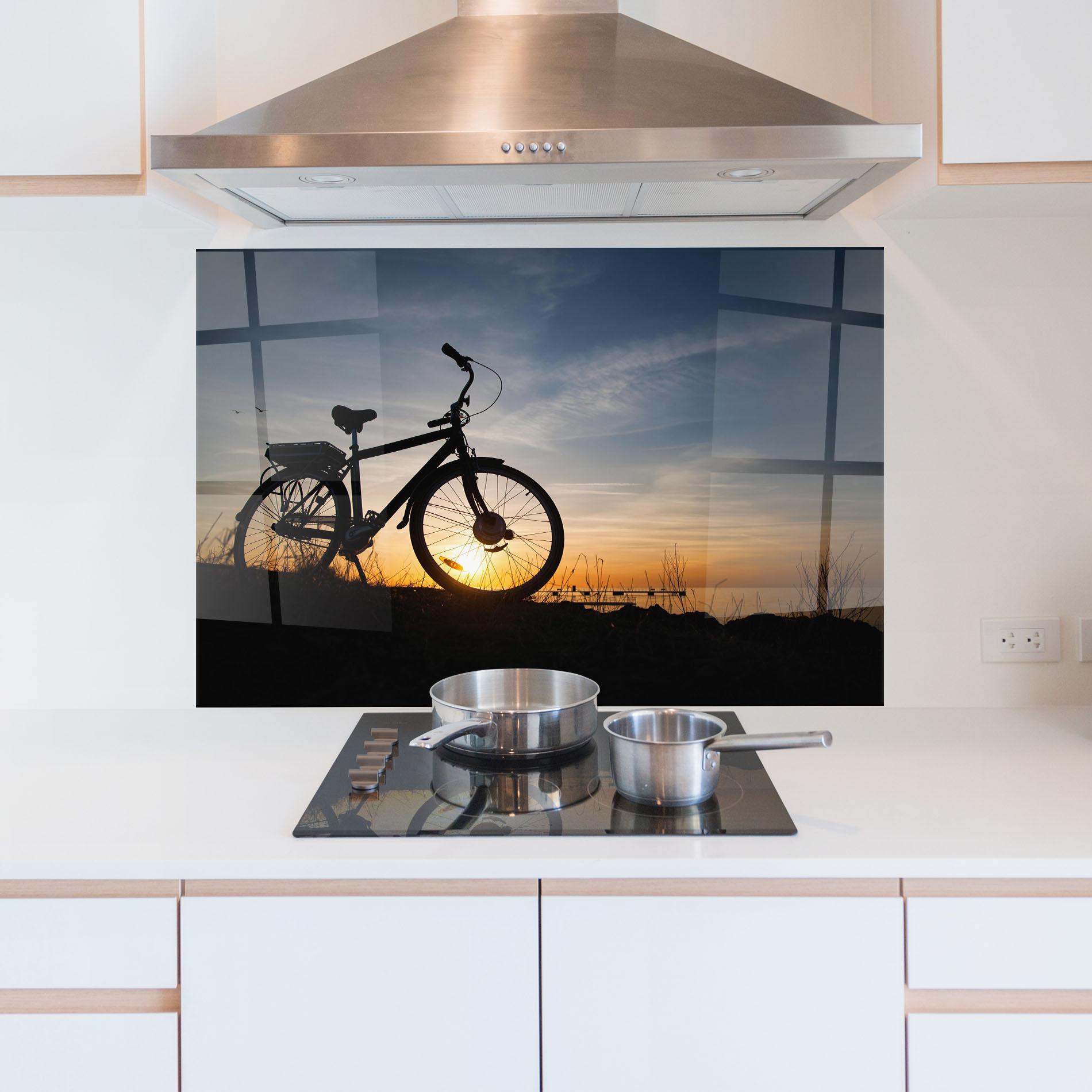 Panou Sticla Bucatarie Blue Sky Bike mockup 5