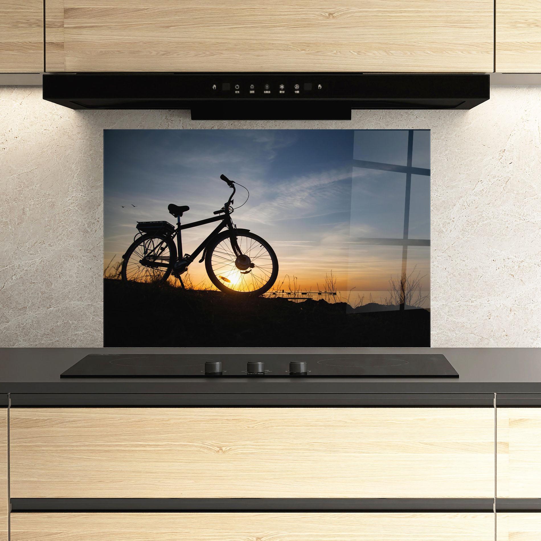 Panou Sticla Bucatarie Blue Sky Bike mockup 3