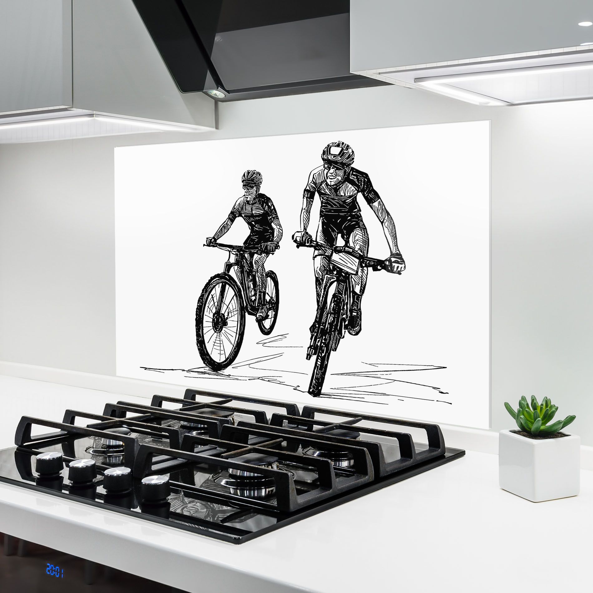 Bike Couple Line mockup 6