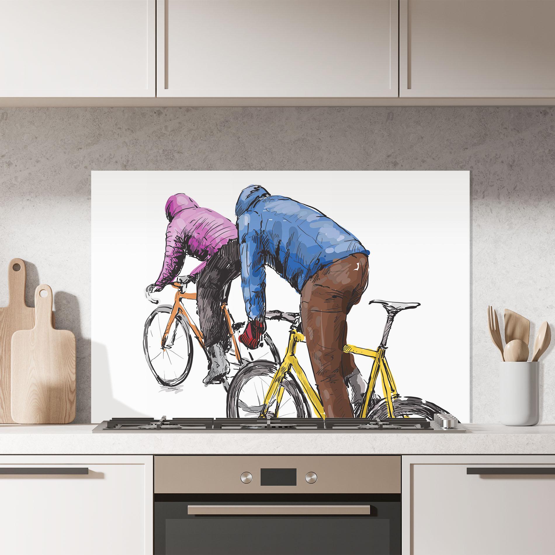 Panou Sticla Bucatarie Bike Trip mockup 7