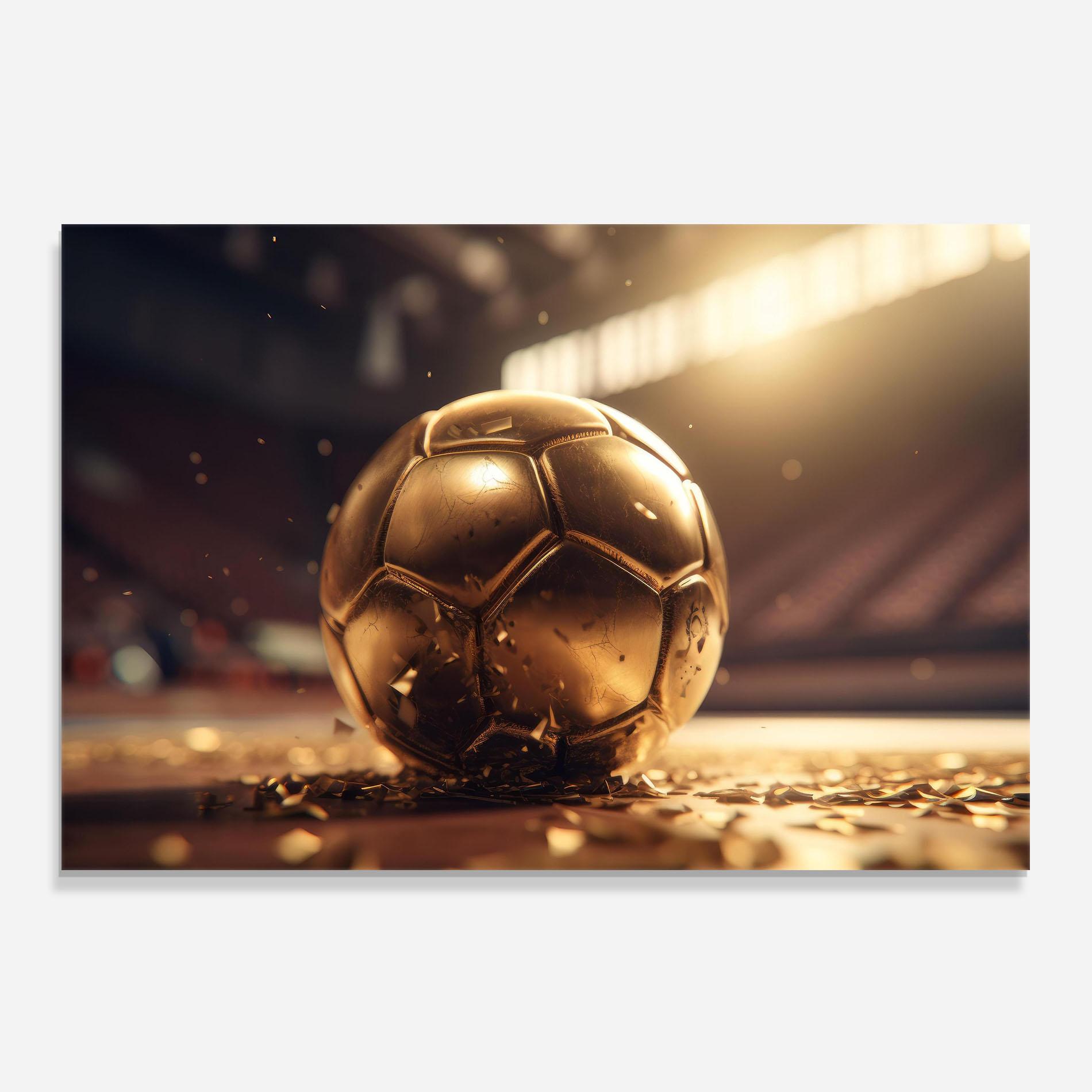 Panou Sticla Bucatarie Award For Football mockup 0