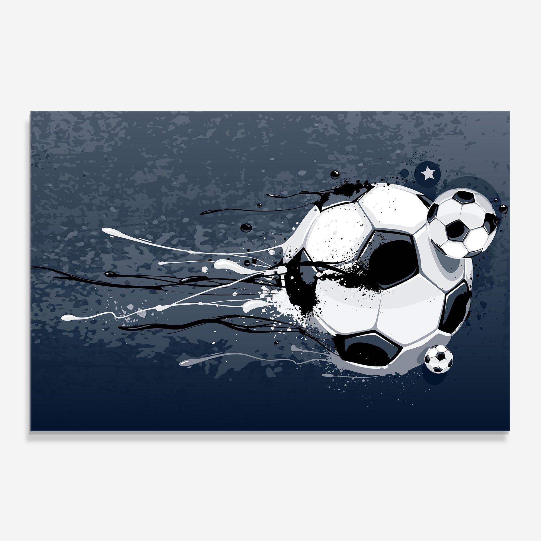 Blue Football mockup 0