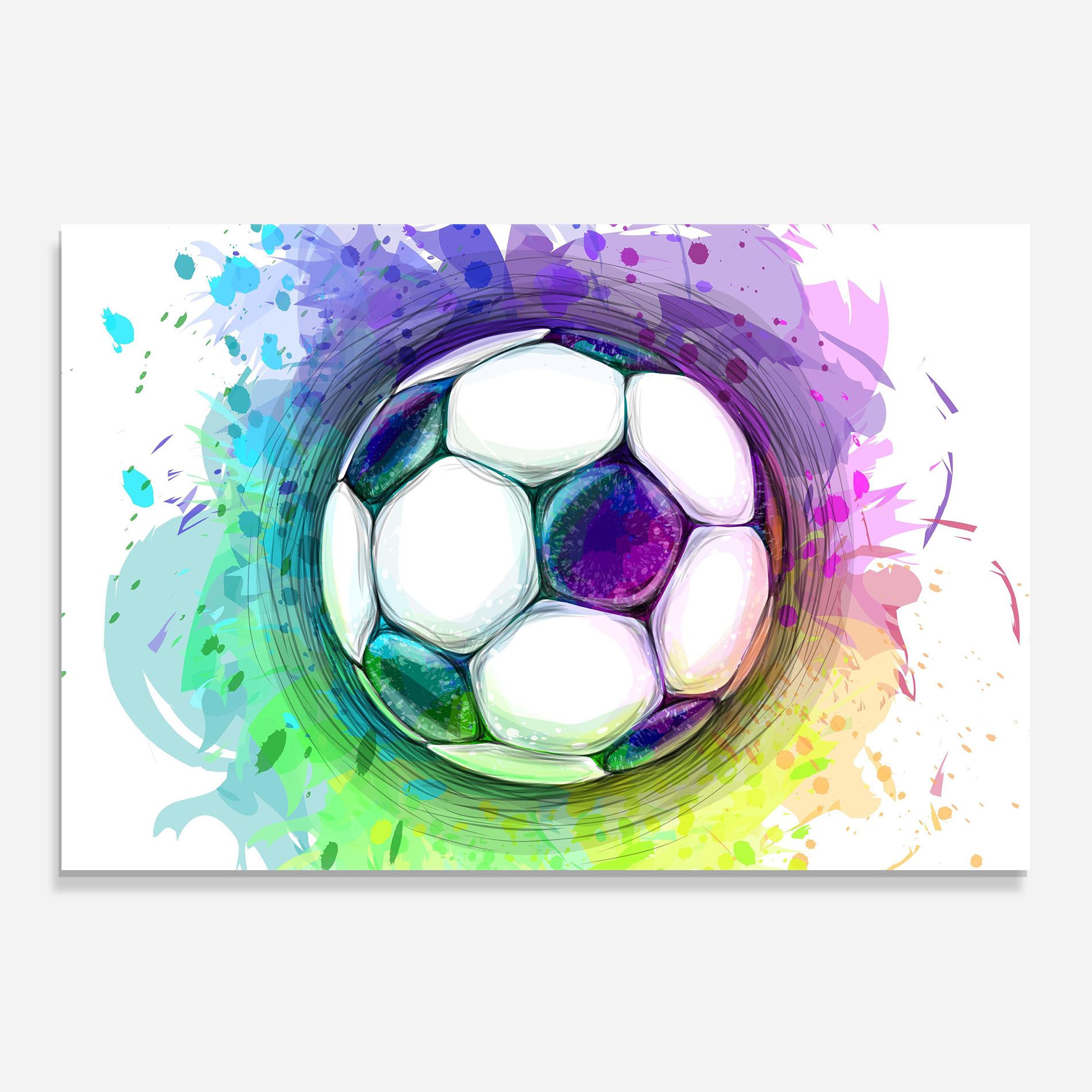 Colorful Football mockup 0