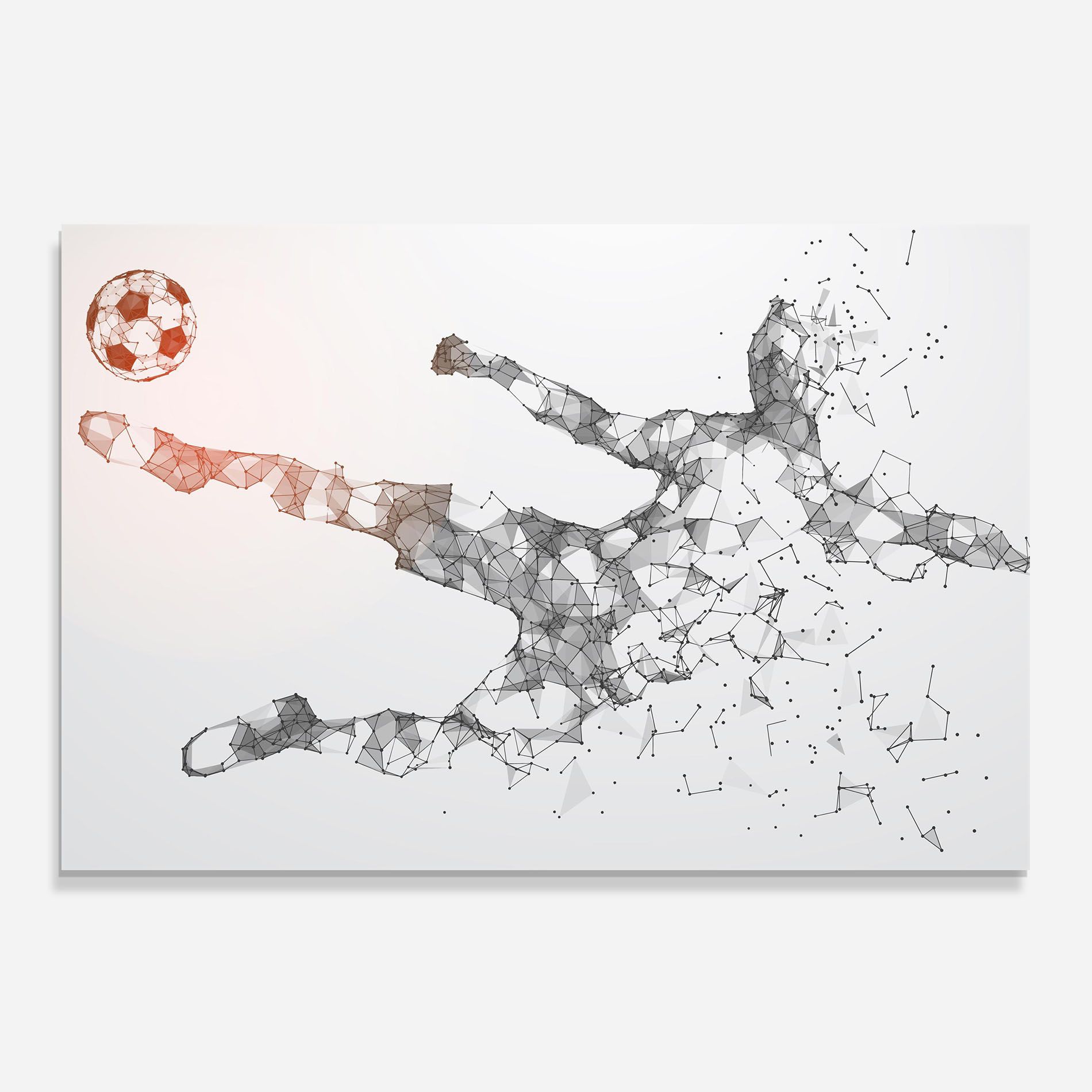 Football Orange Ball mockup 0