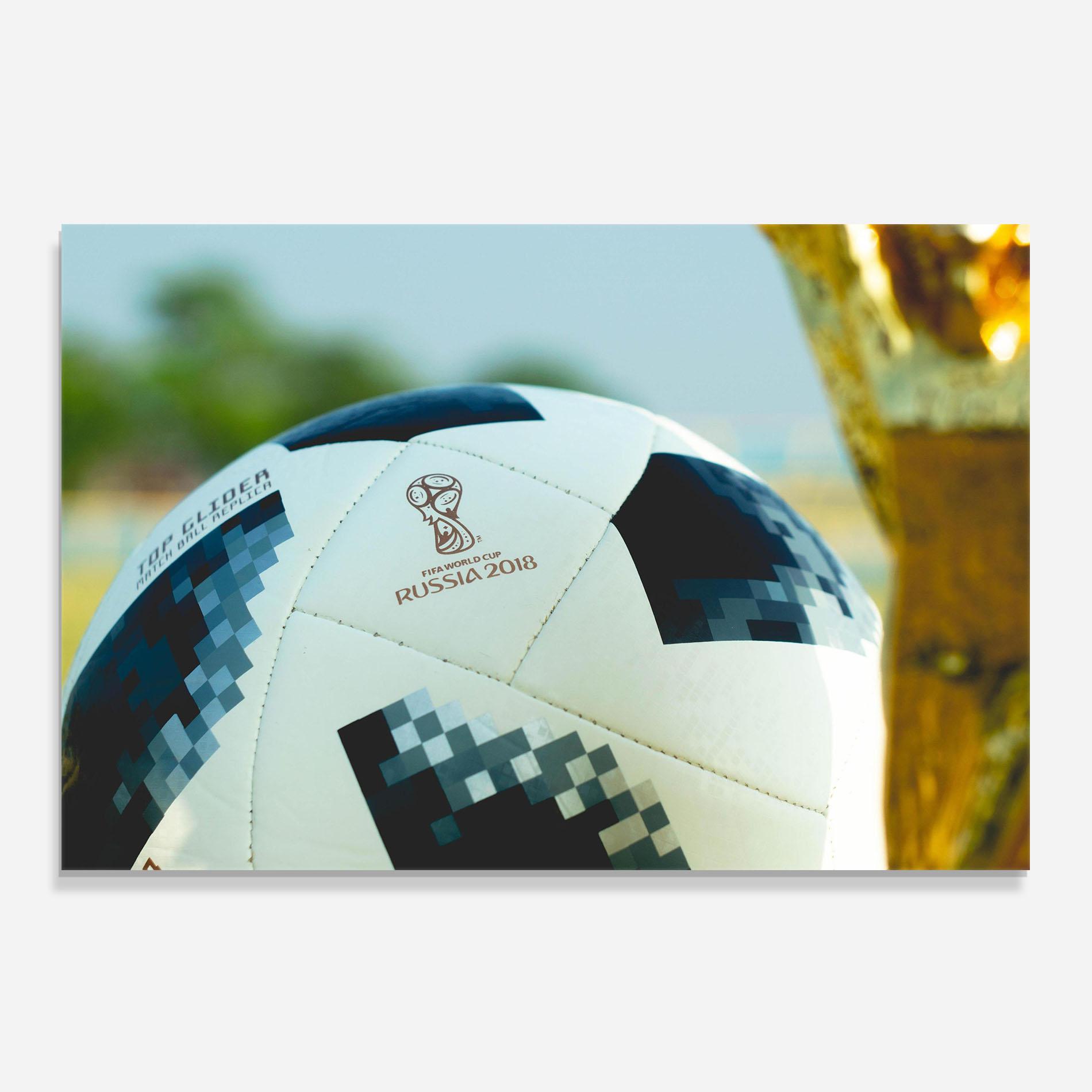 Panou Sticla Bucatarie Golden Award For Football mockup 0