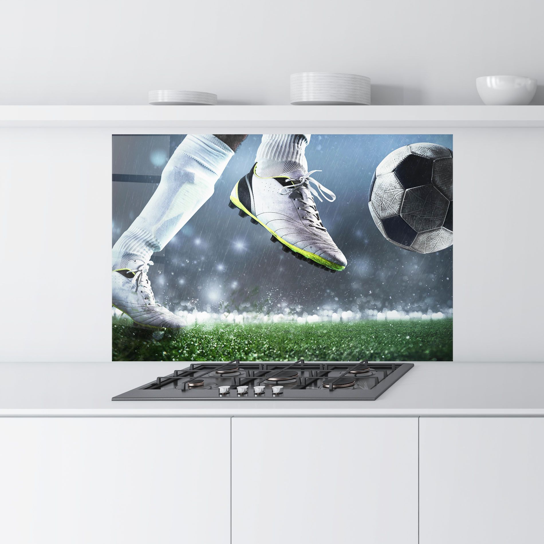 Close Up Football Scene mockup 9