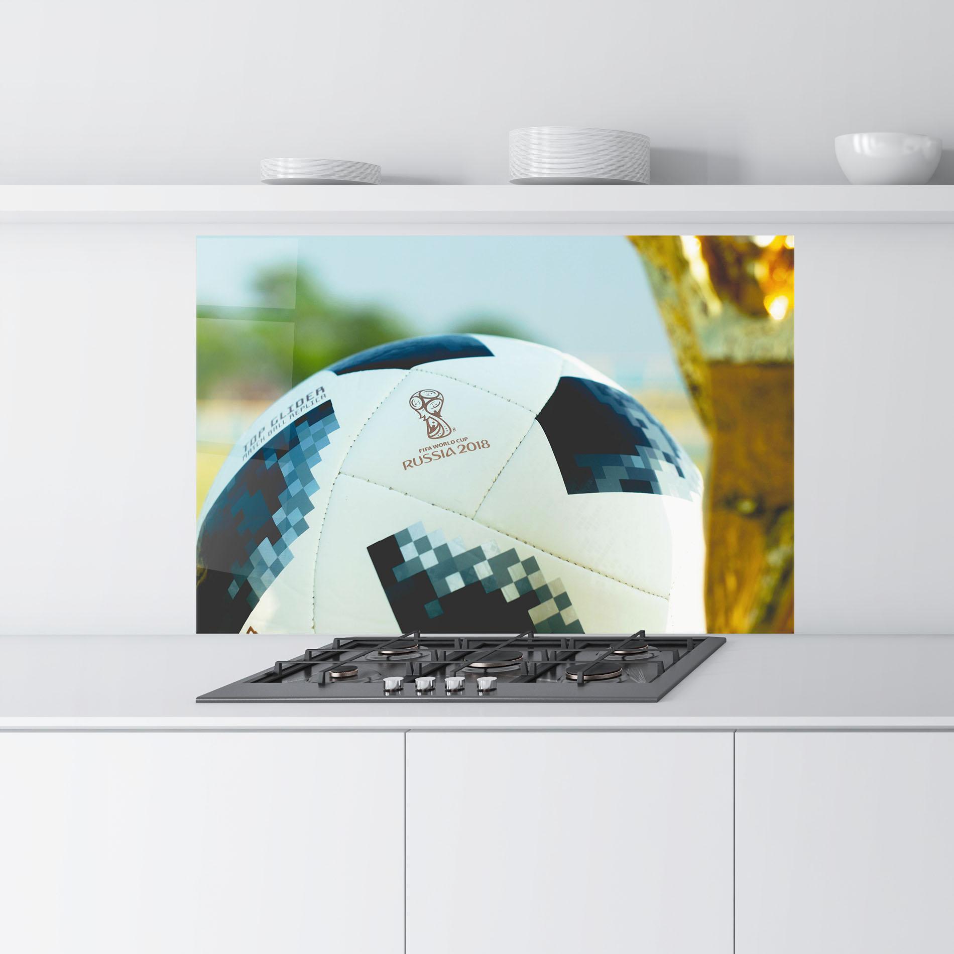 Panou Sticla Bucatarie Golden Award For Football mockup 9