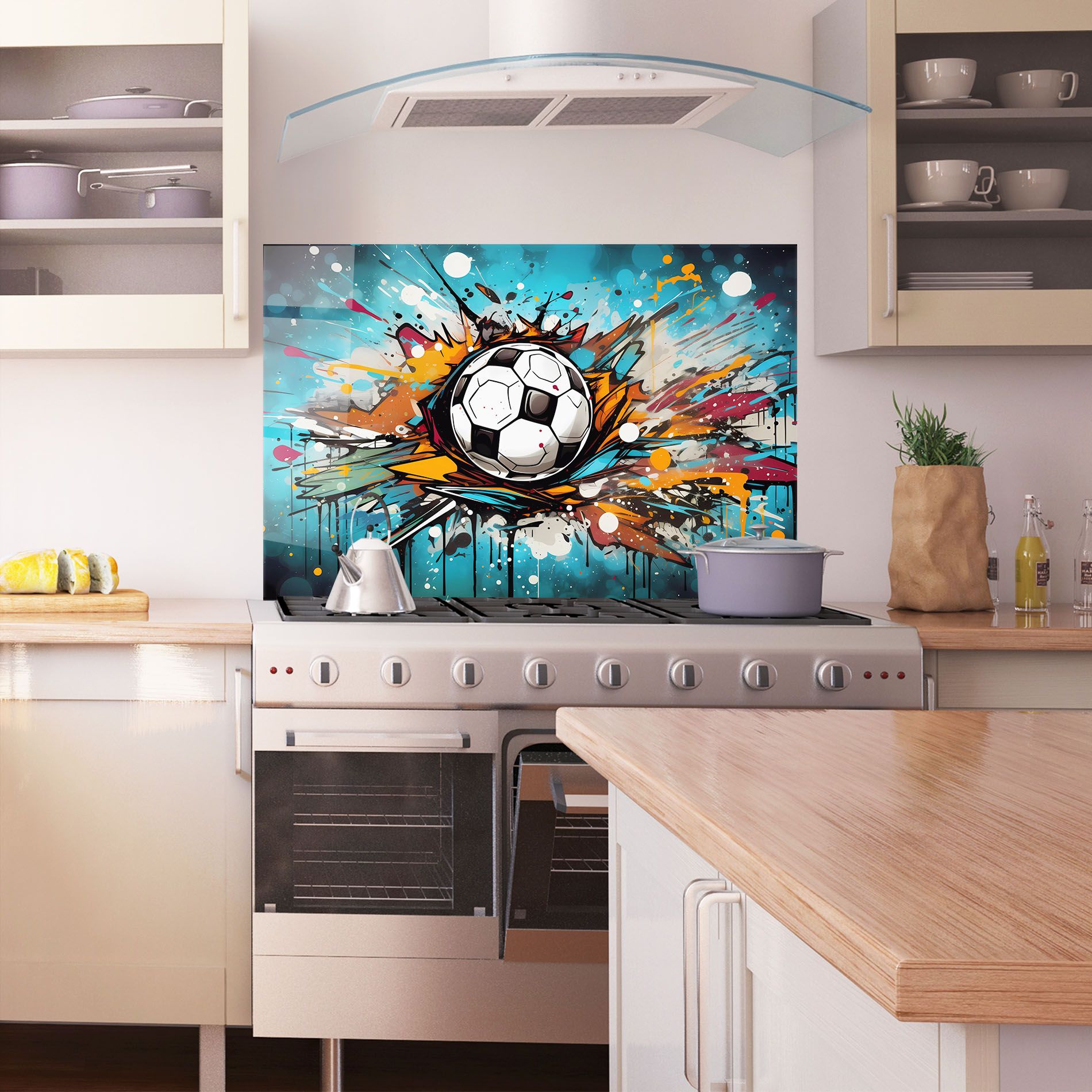 Football Graffiti Style mockup 1
