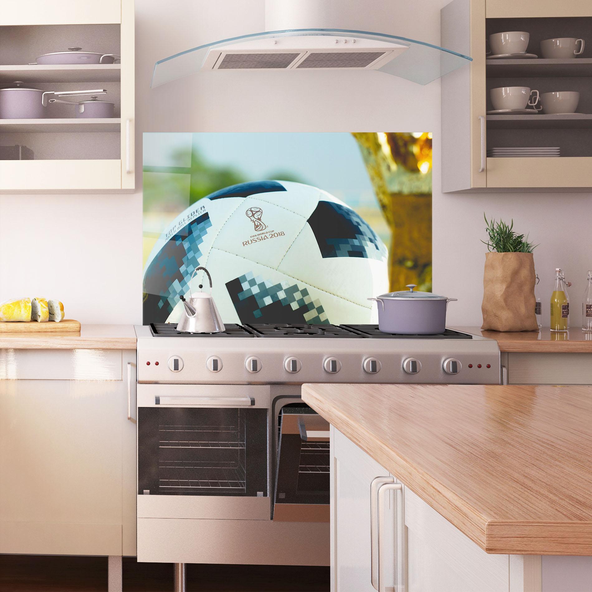 Panou Sticla Bucatarie Golden Award For Football mockup 1