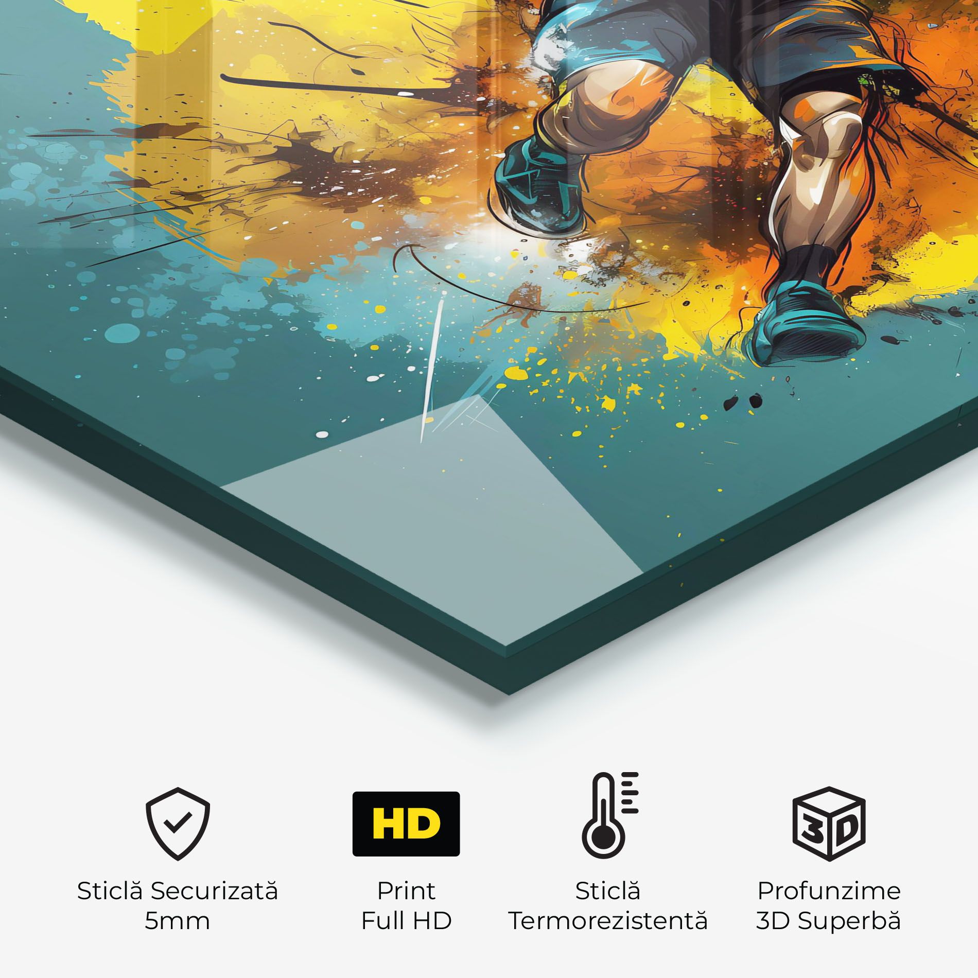 Football Player Painting mockup 2