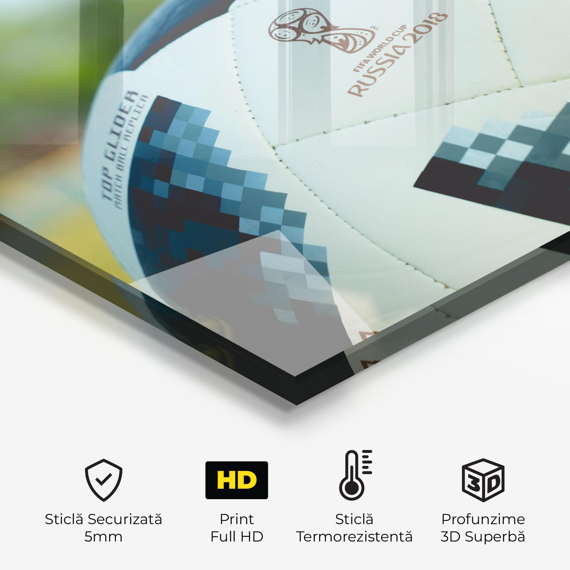 Panou Sticla Bucatarie Golden Award For Football mockup 2