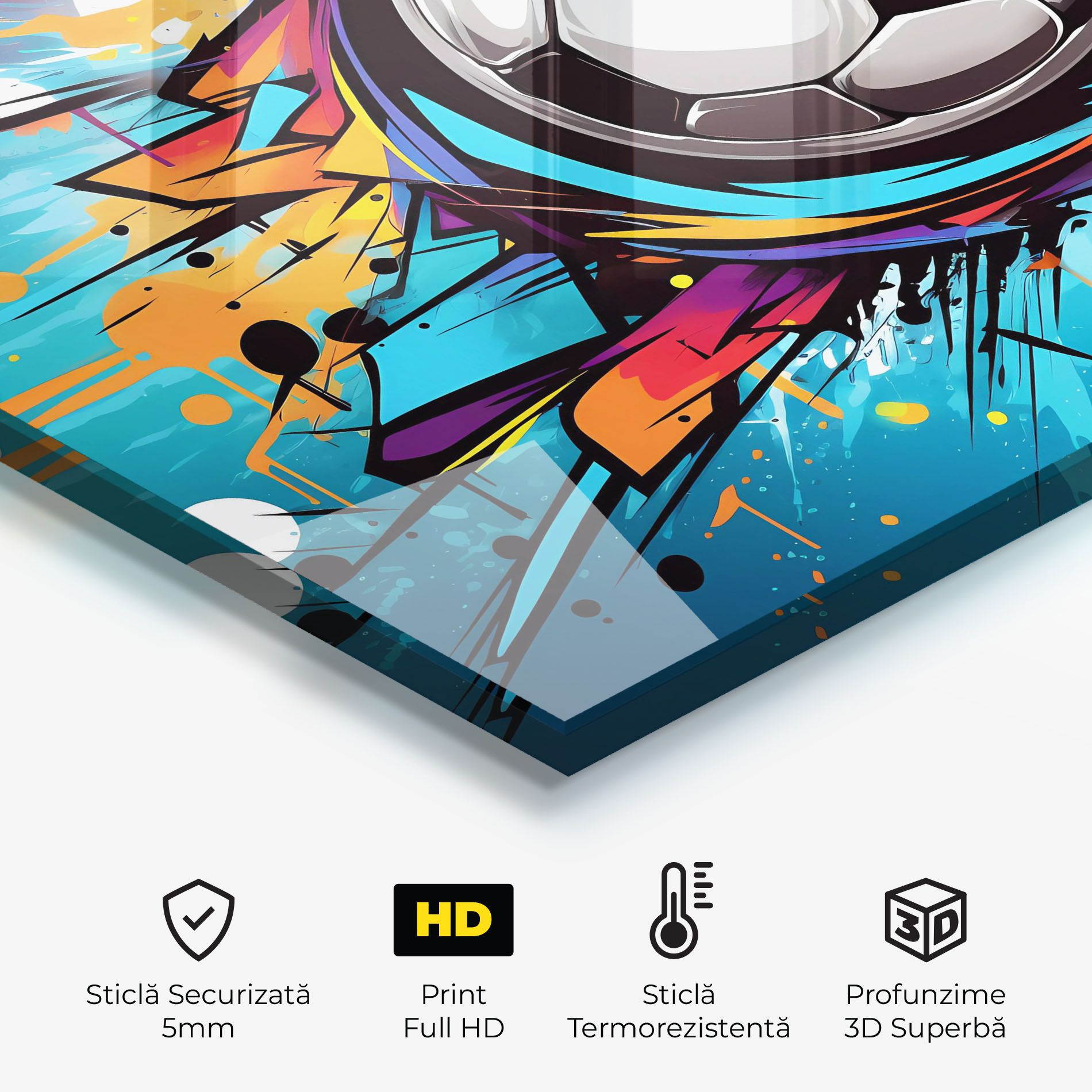 Graffiti Football Flight mockup 2