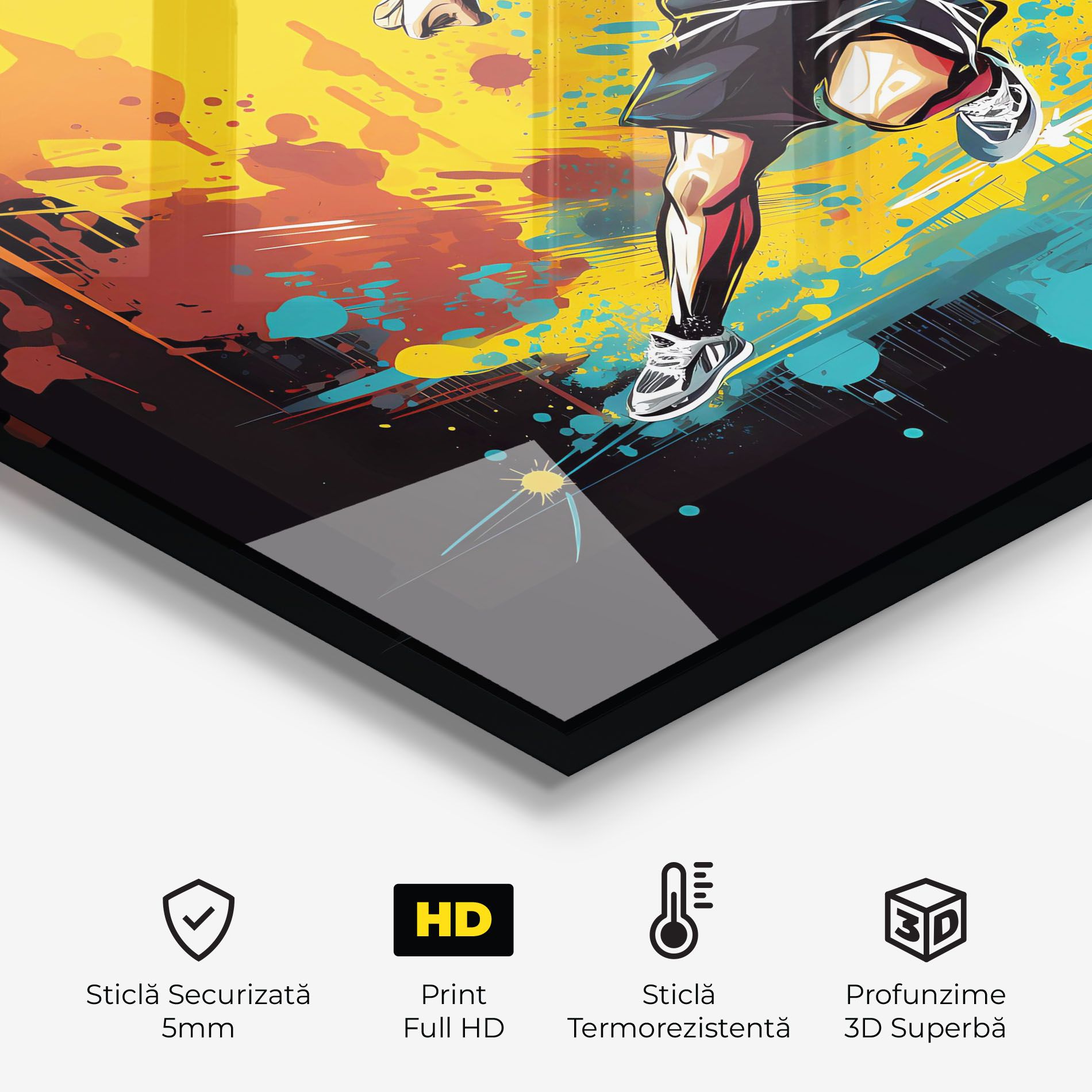 Painting Football Player mockup 2