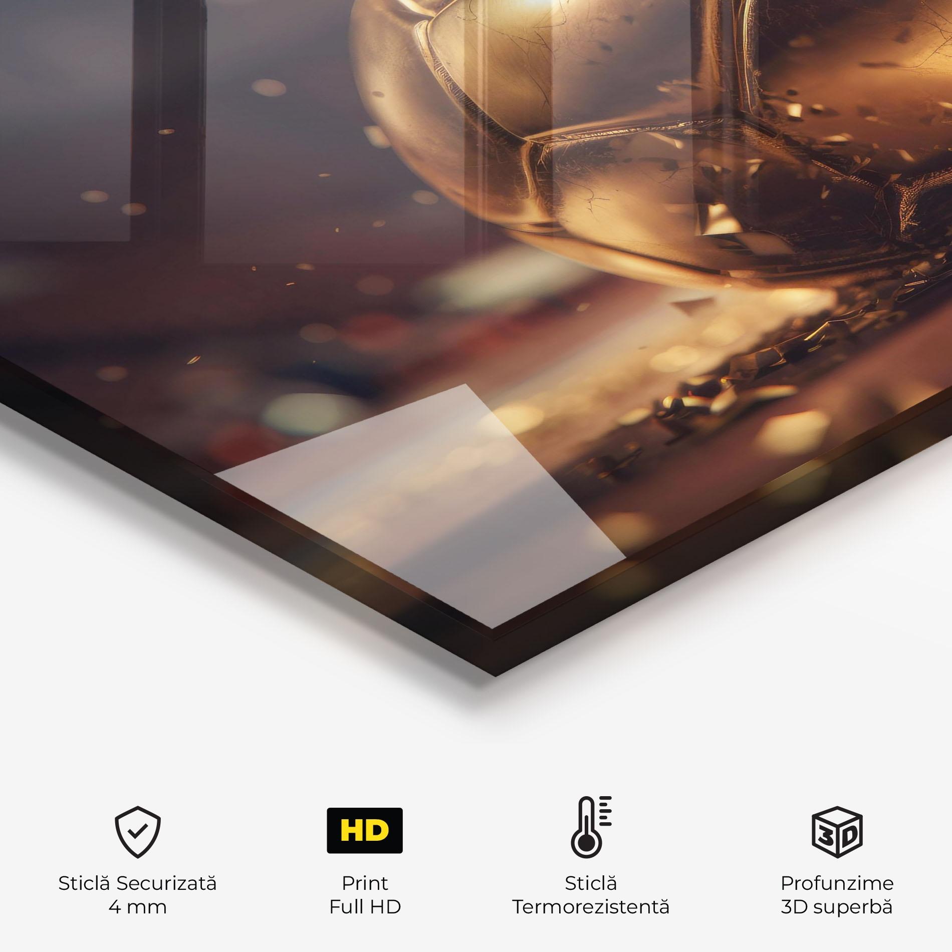 Panou Sticla Bucatarie Award For Football mockup 2