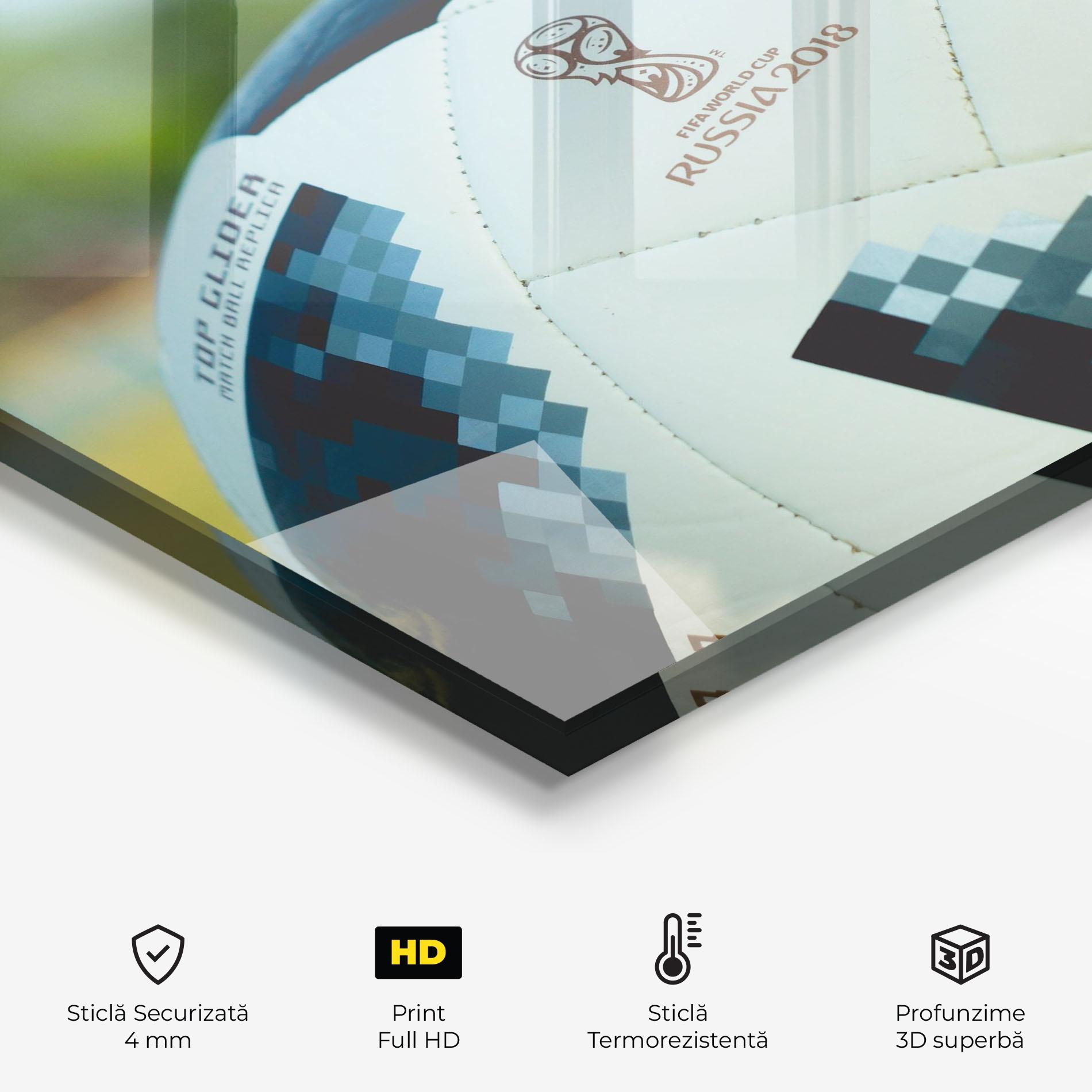 Panou Sticla Bucatarie Golden Award For Football mockup 2