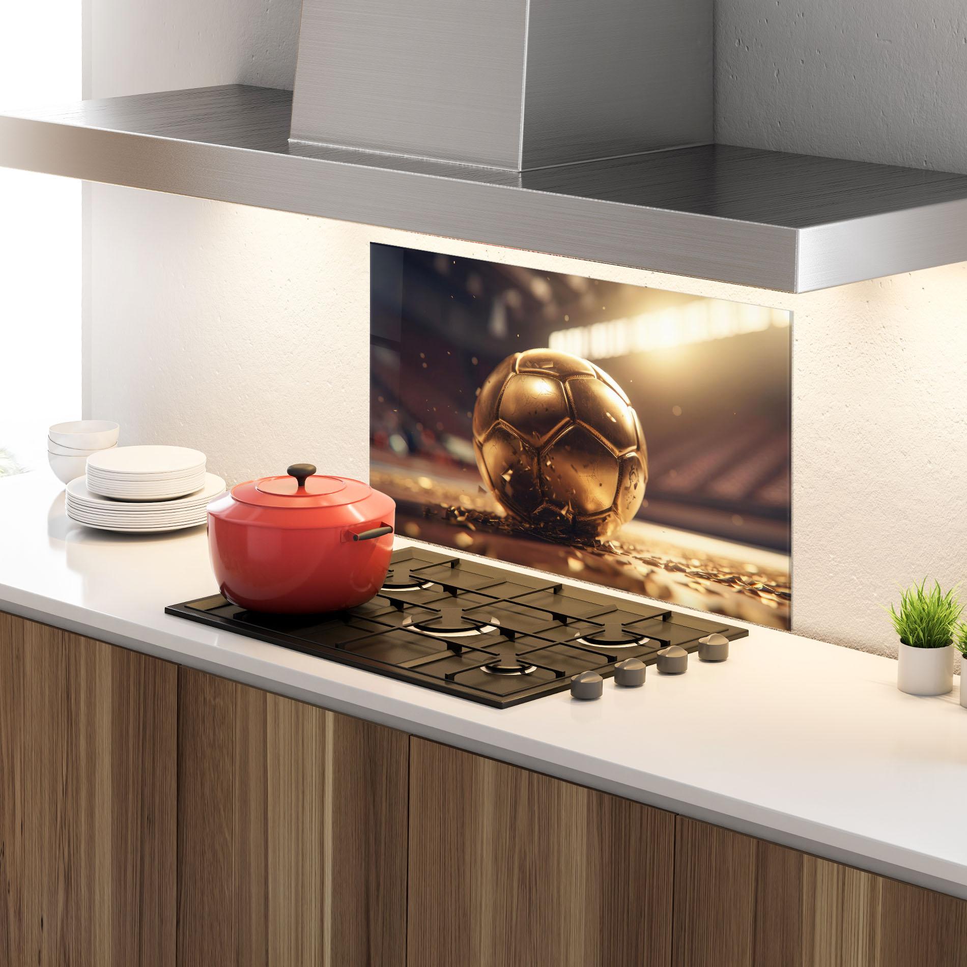 Panou Sticla Bucatarie Award For Football mockup 4