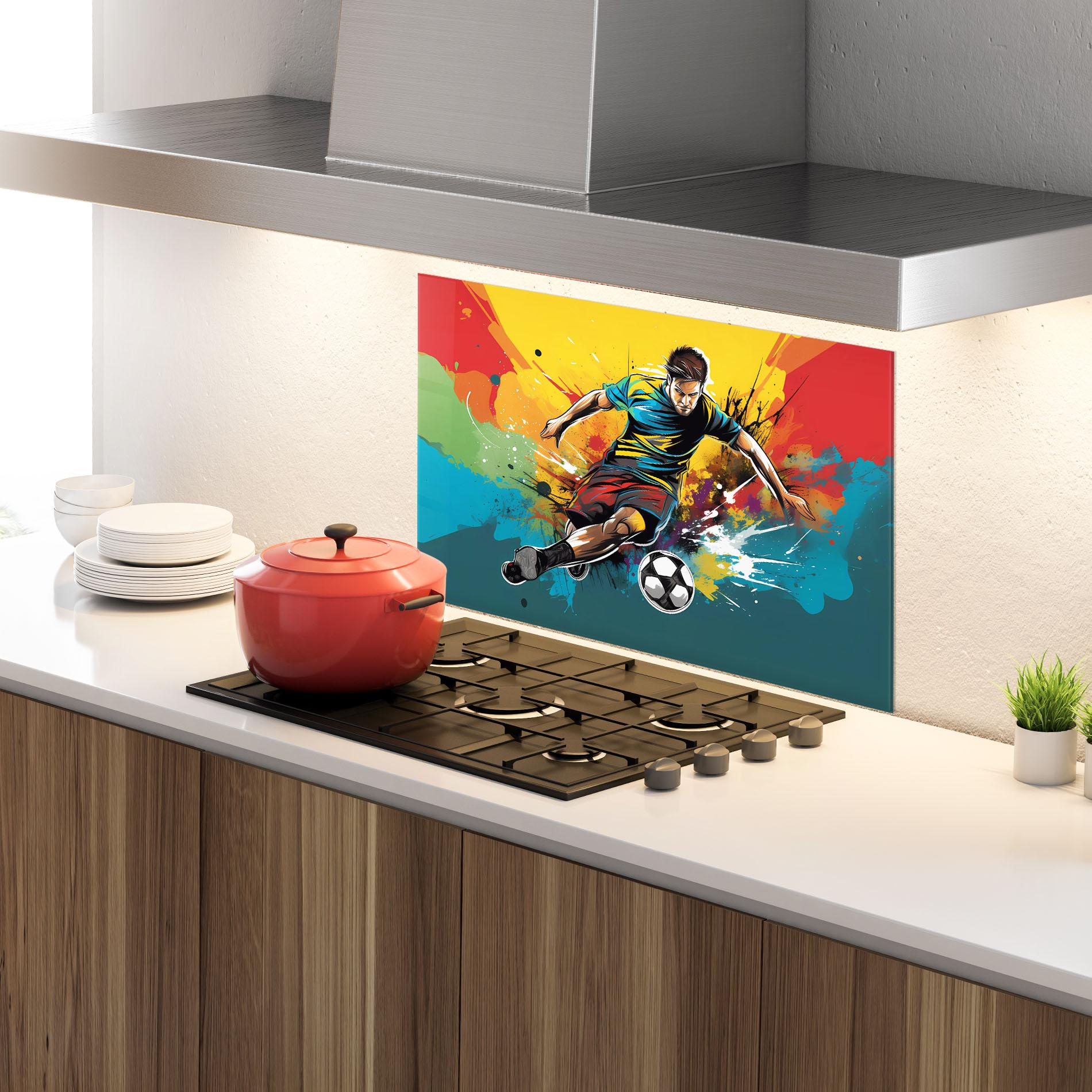 Panou Sticla Bucatarie Ball Blitz mockup 4