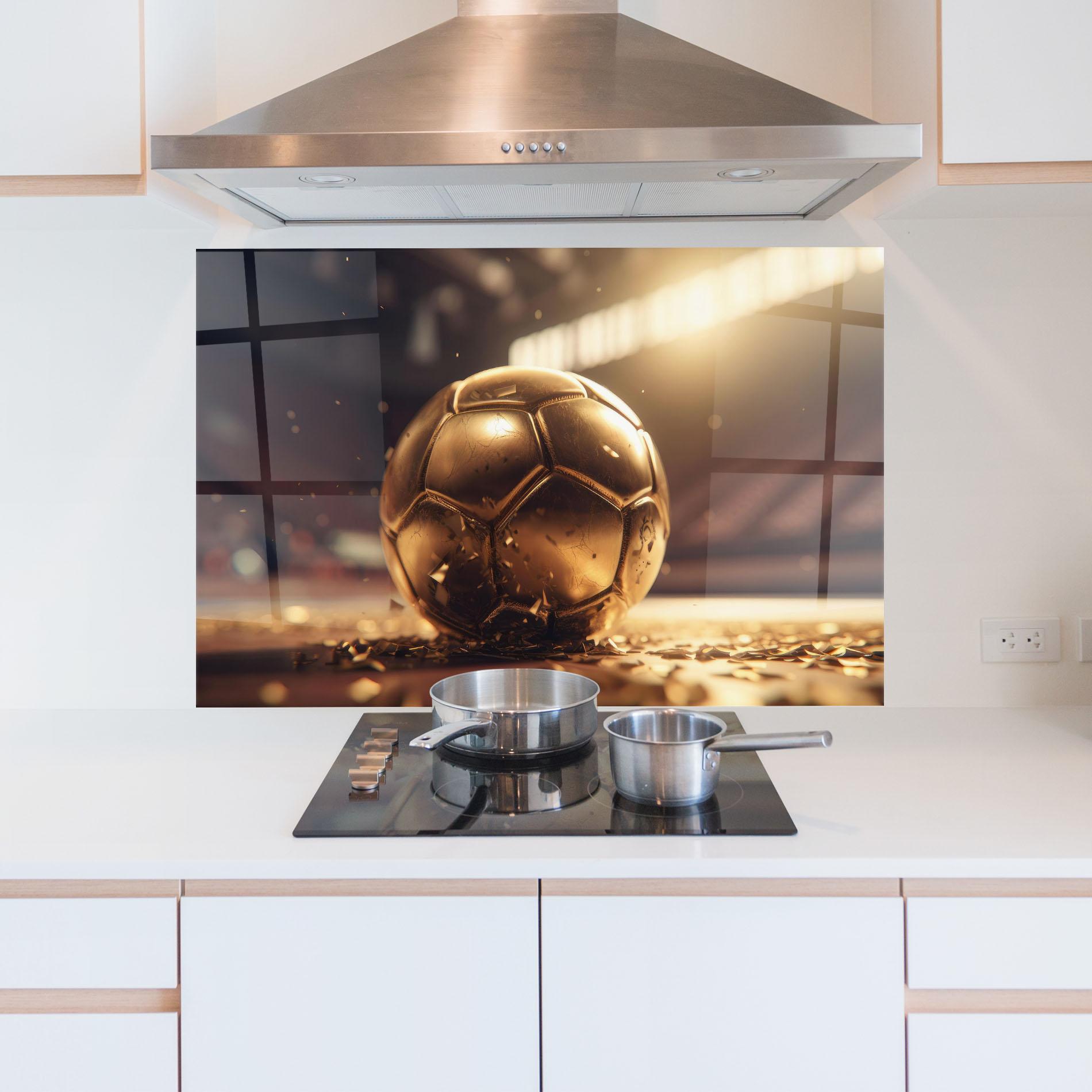 Panou Sticla Bucatarie Award For Football mockup 5