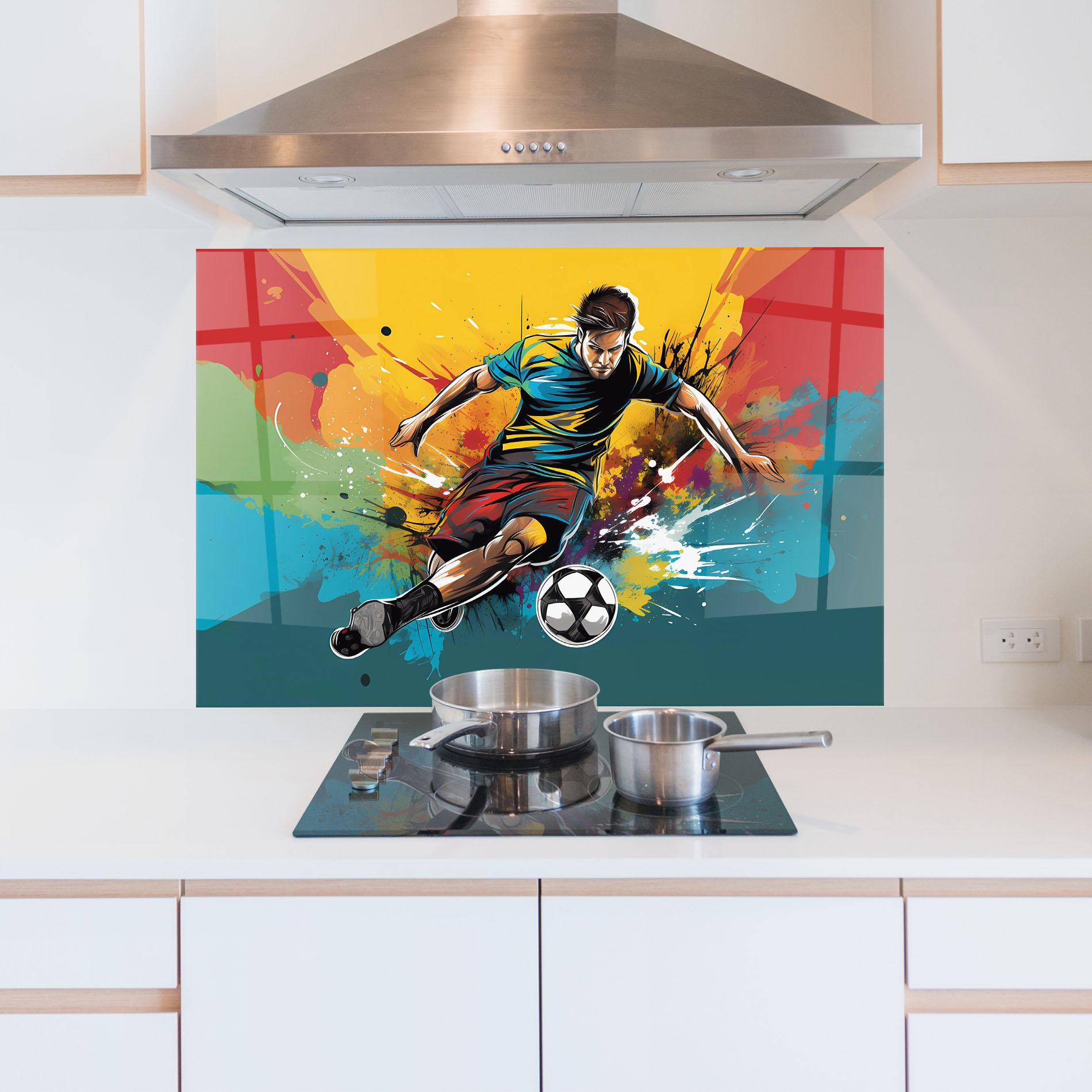 Panou Sticla Bucatarie Ball Blitz mockup 5