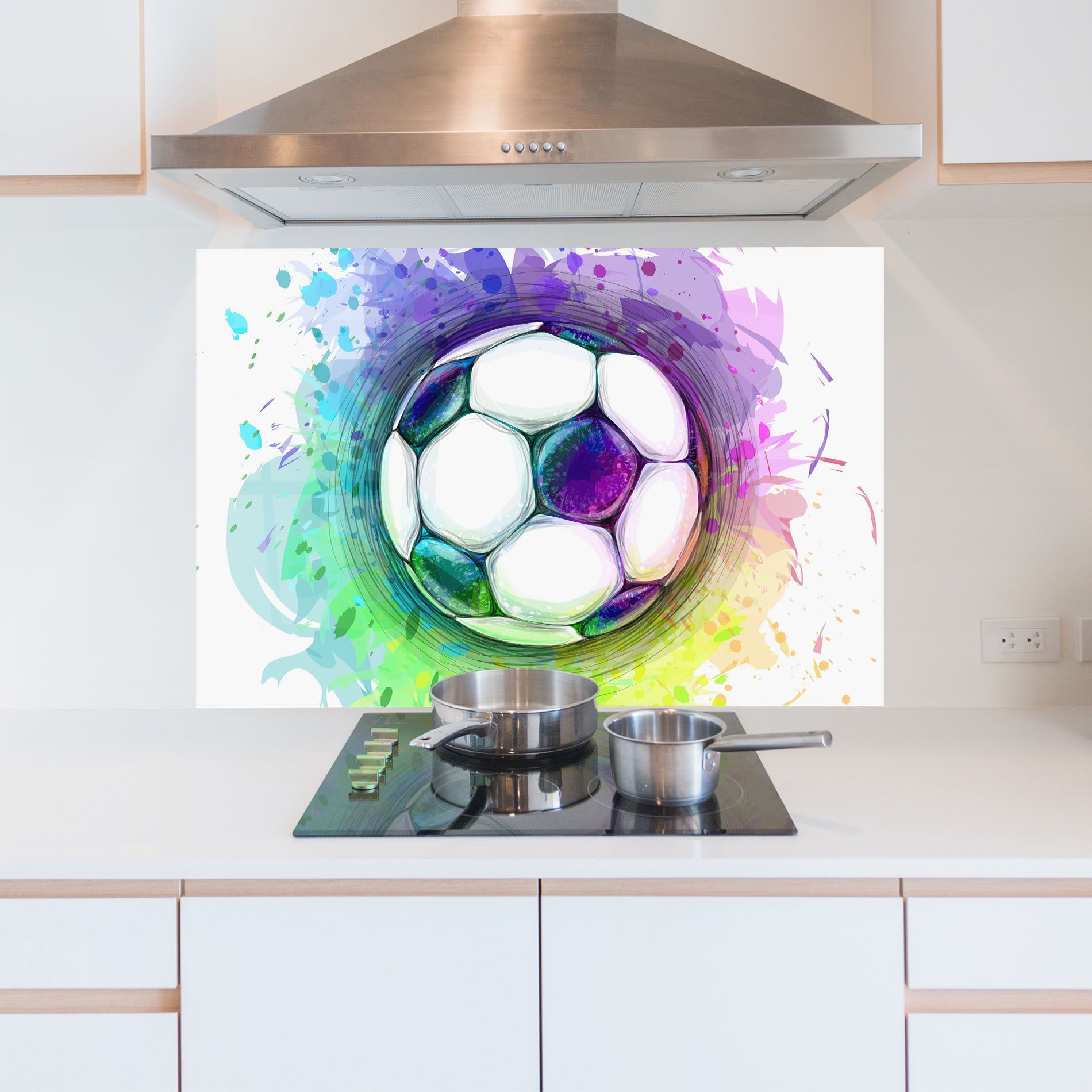 Colorful Football mockup 5