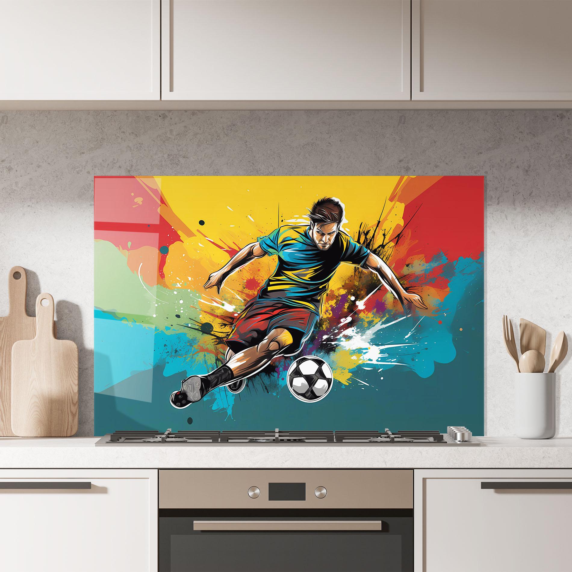 Panou Sticla Bucatarie Ball Blitz mockup 7