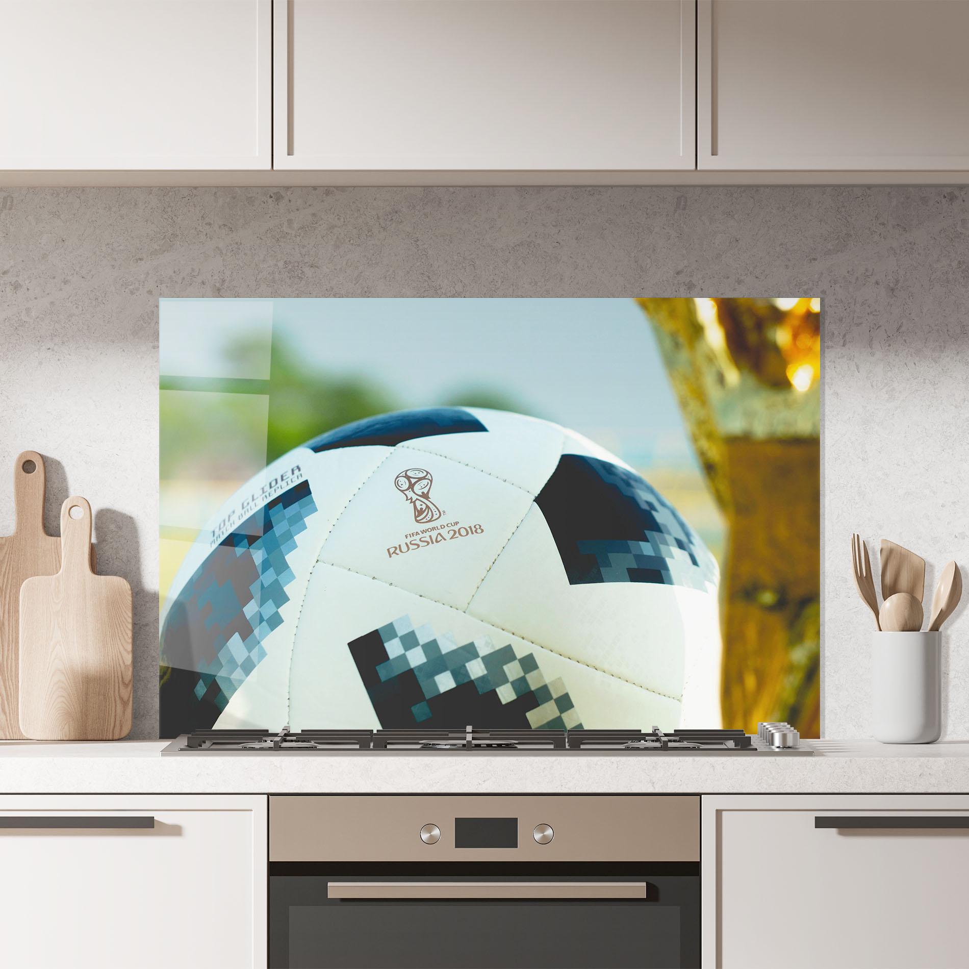 Panou Sticla Bucatarie Golden Award For Football mockup 7