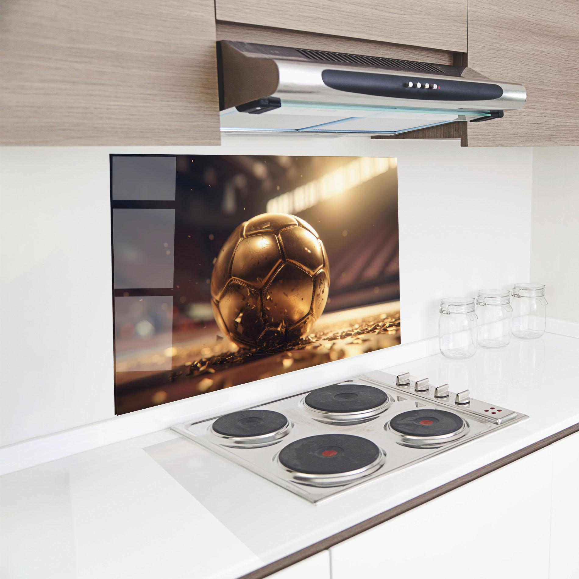 Panou Sticla Bucatarie Award For Football mockup 8