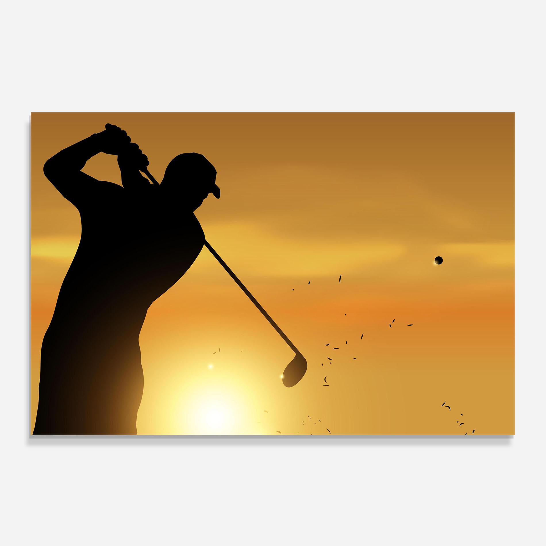 Panou Sticla Bucatarie Gold Sunrise mockup 0