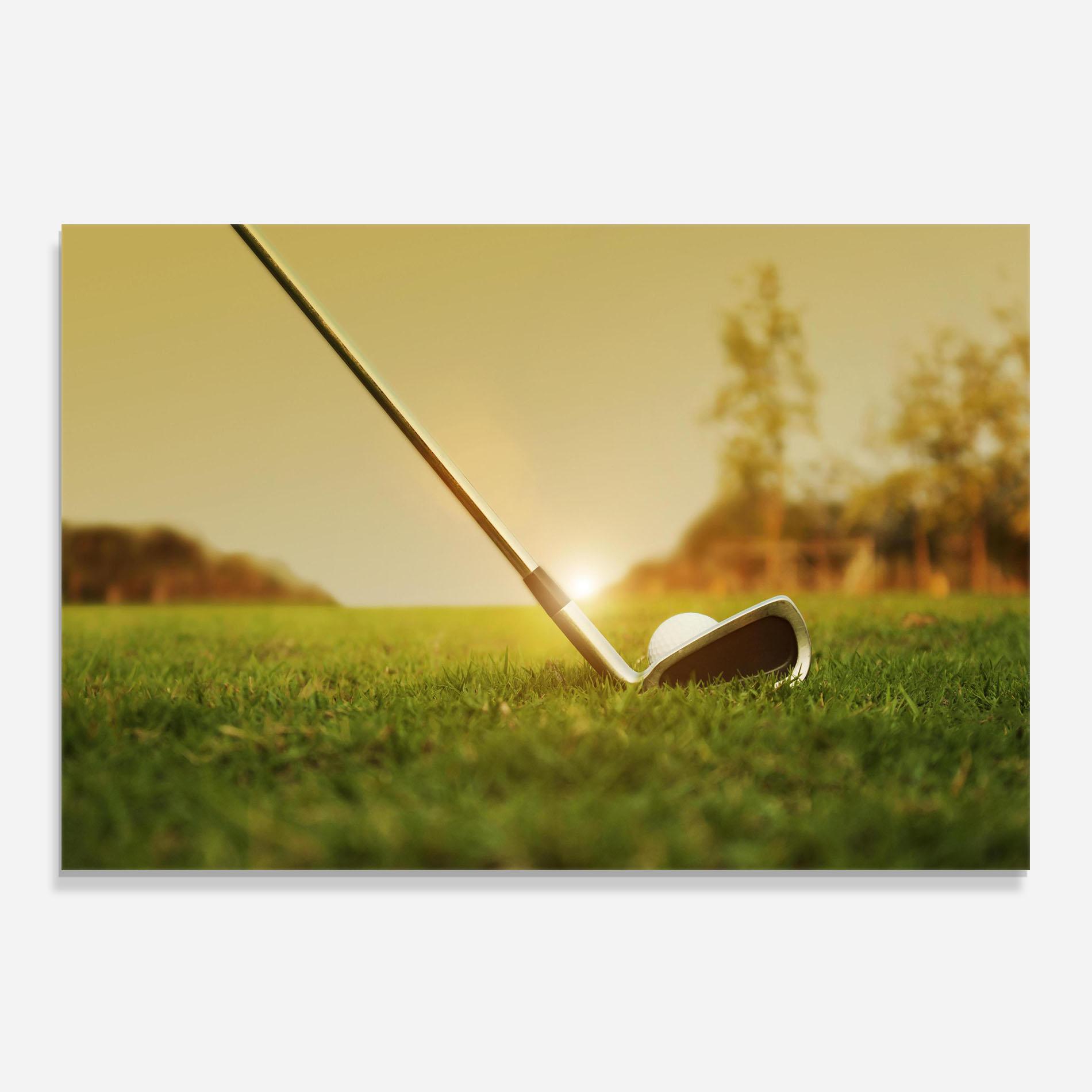 Panou Sticla Bucatarie Golf Course mockup 0